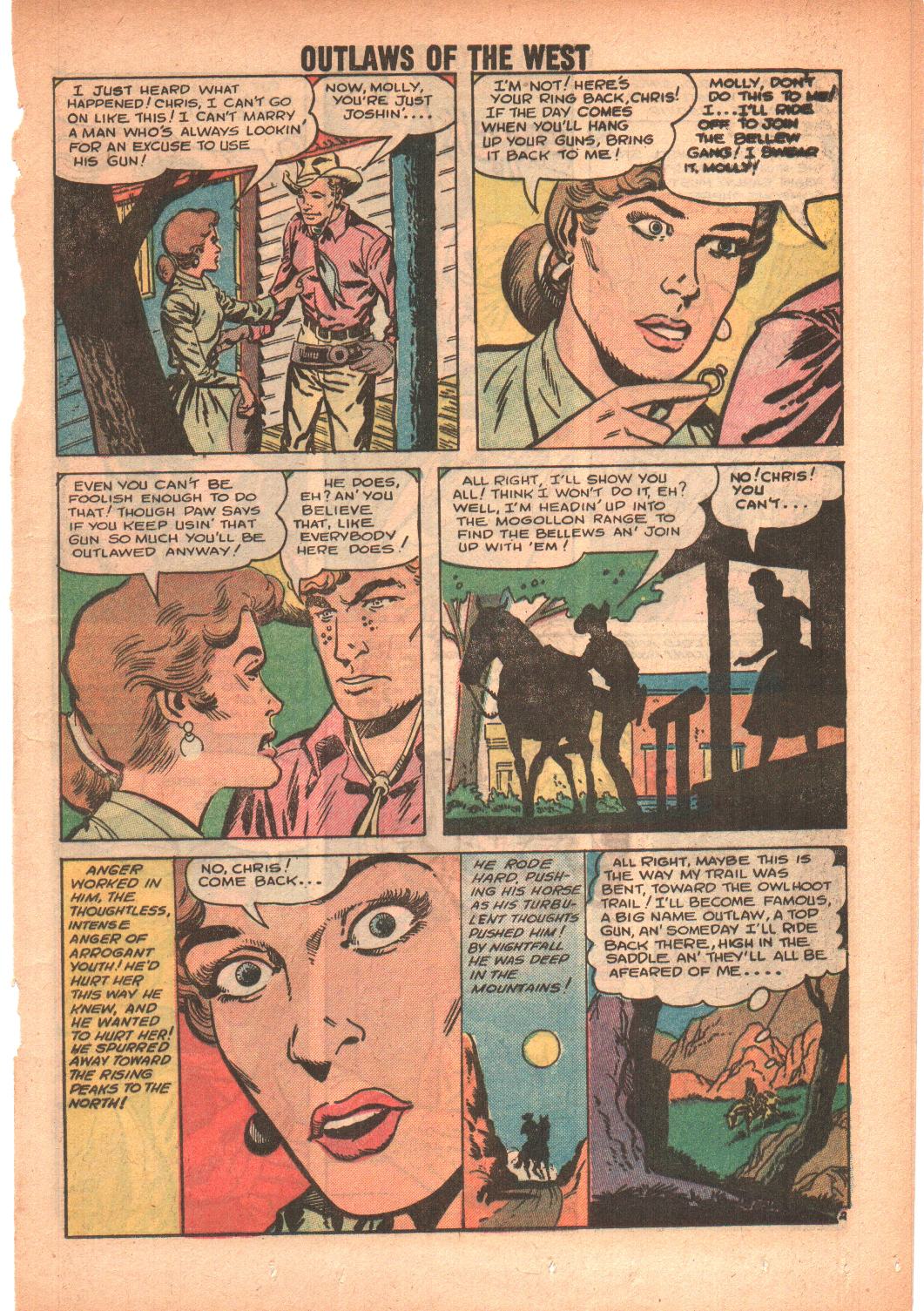 Read online Outlaws of the West comic -  Issue #19 - 14