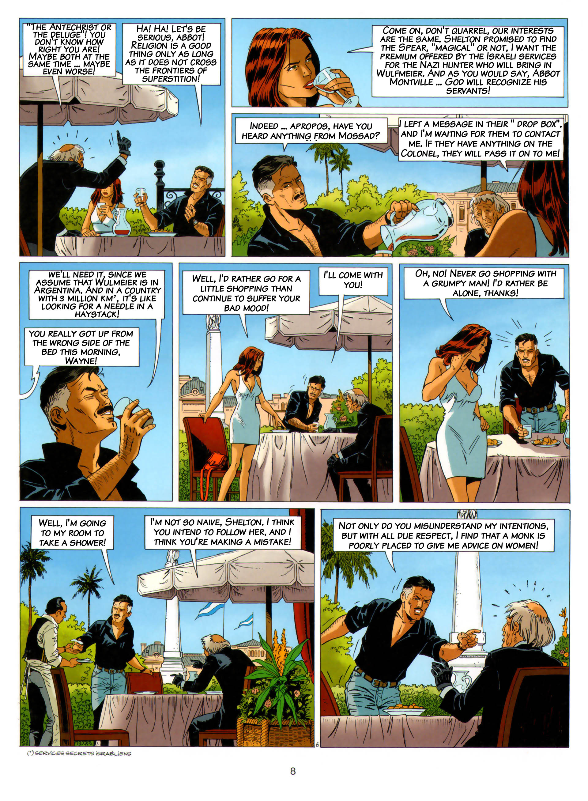 Read online Wayne Shelton comic -  Issue #8 - 9