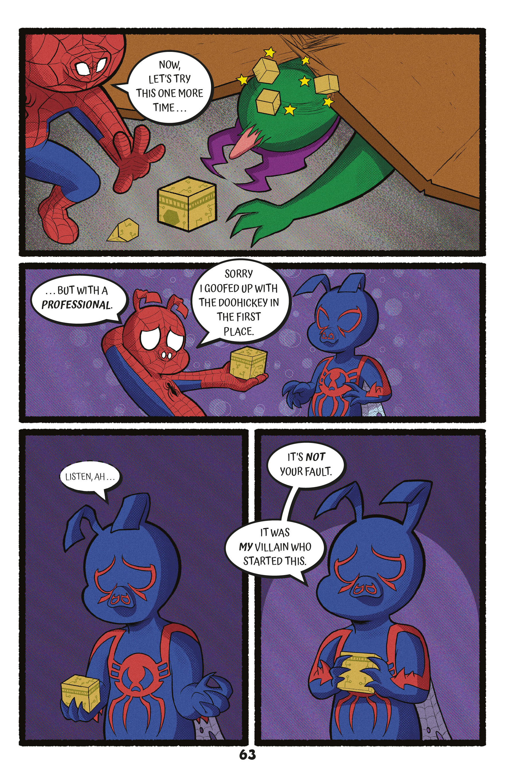 Read online Spider-Ham: A Pig in Time comic -  Issue # TPB - 66