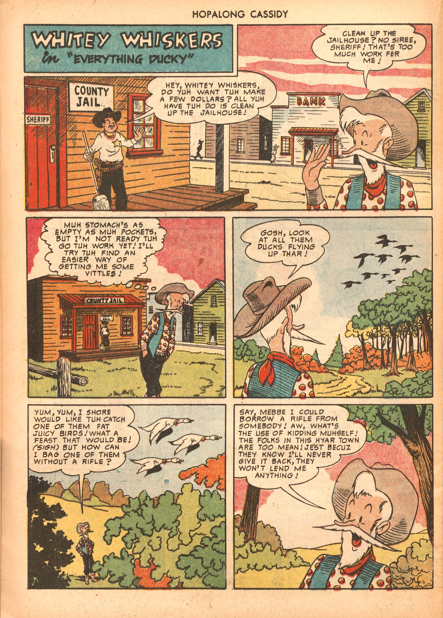 Read online Hopalong Cassidy comic -  Issue #47 - 36