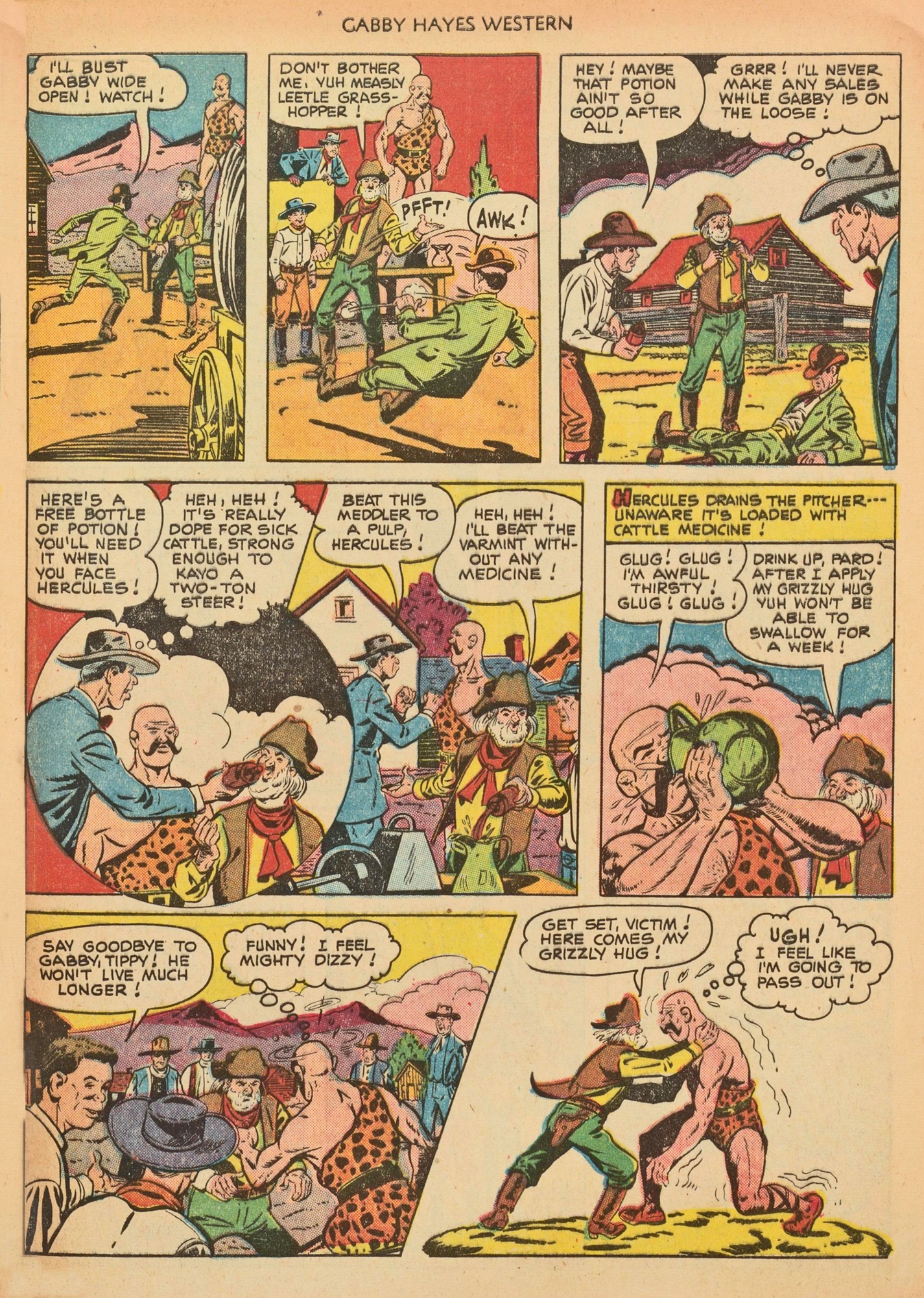 Read online Gabby Hayes Western comic -  Issue #36 - 33