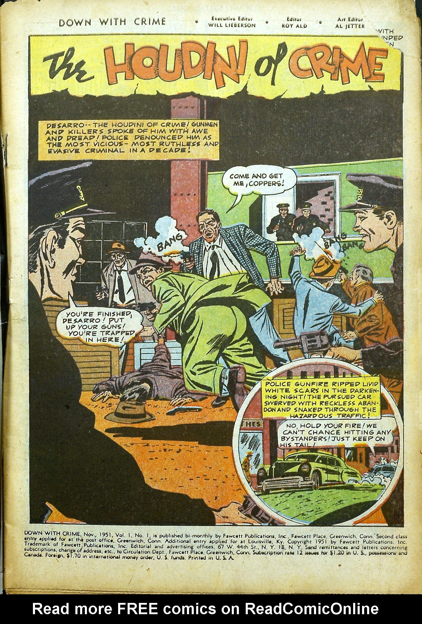 Read online Down With Crime comic -  Issue #1 - 3
