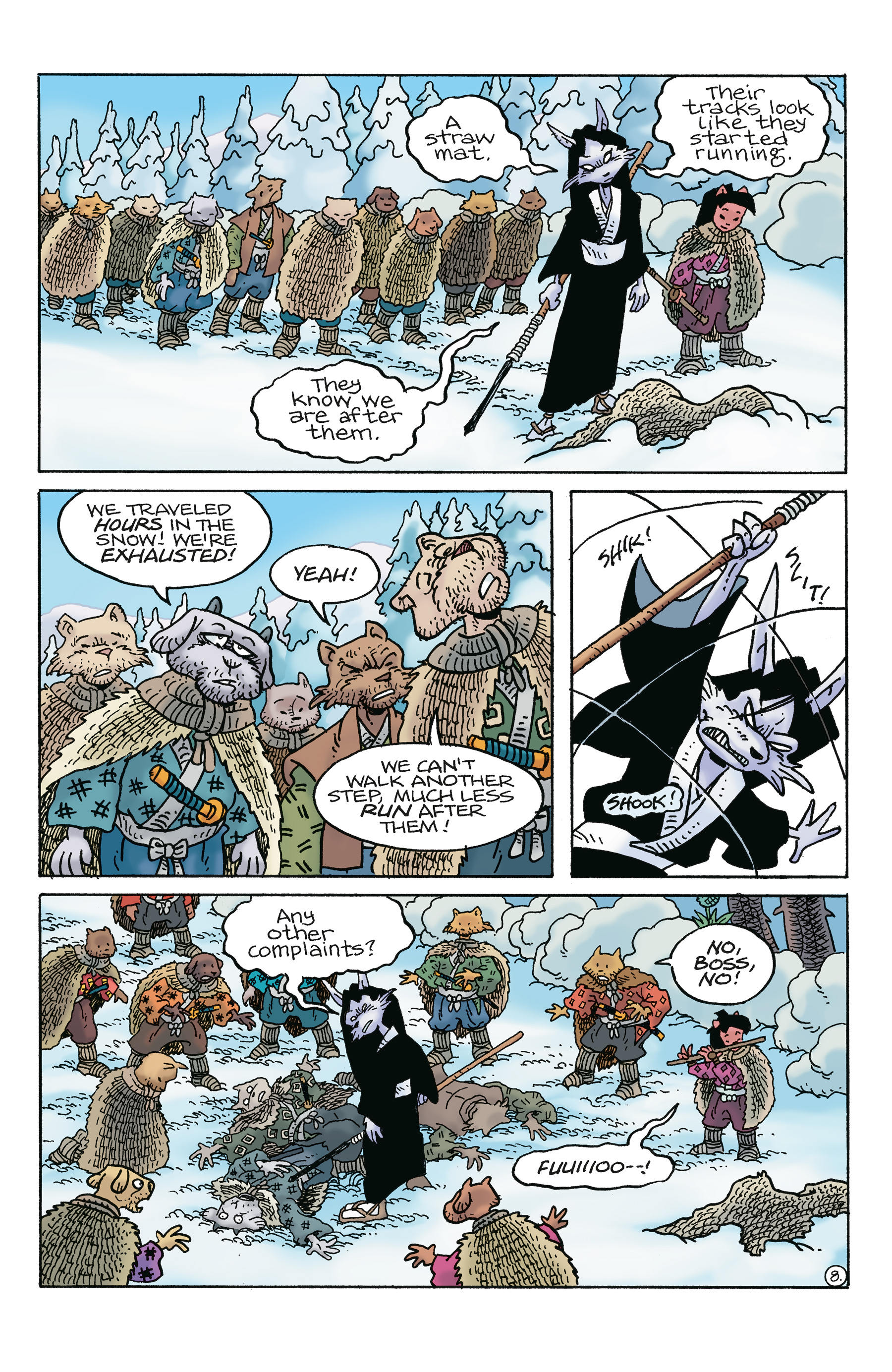Read online Usagi Yojimbo: Ice and Snow comic -  Issue #4 - 10