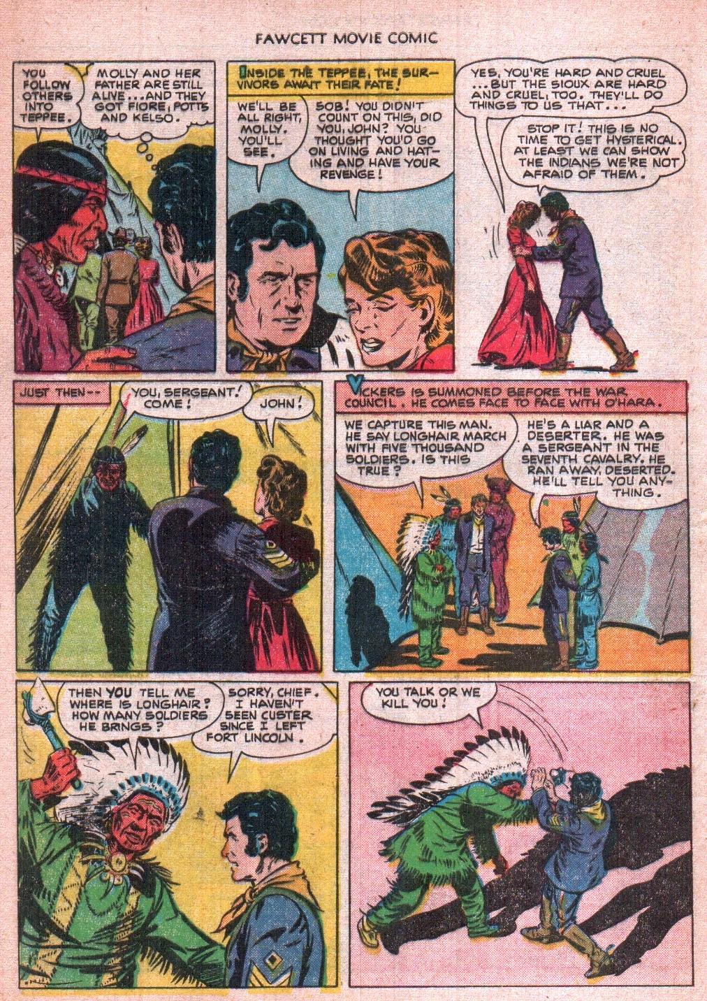 Read online Fawcett Movie Comic comic -  Issue #13 - 27