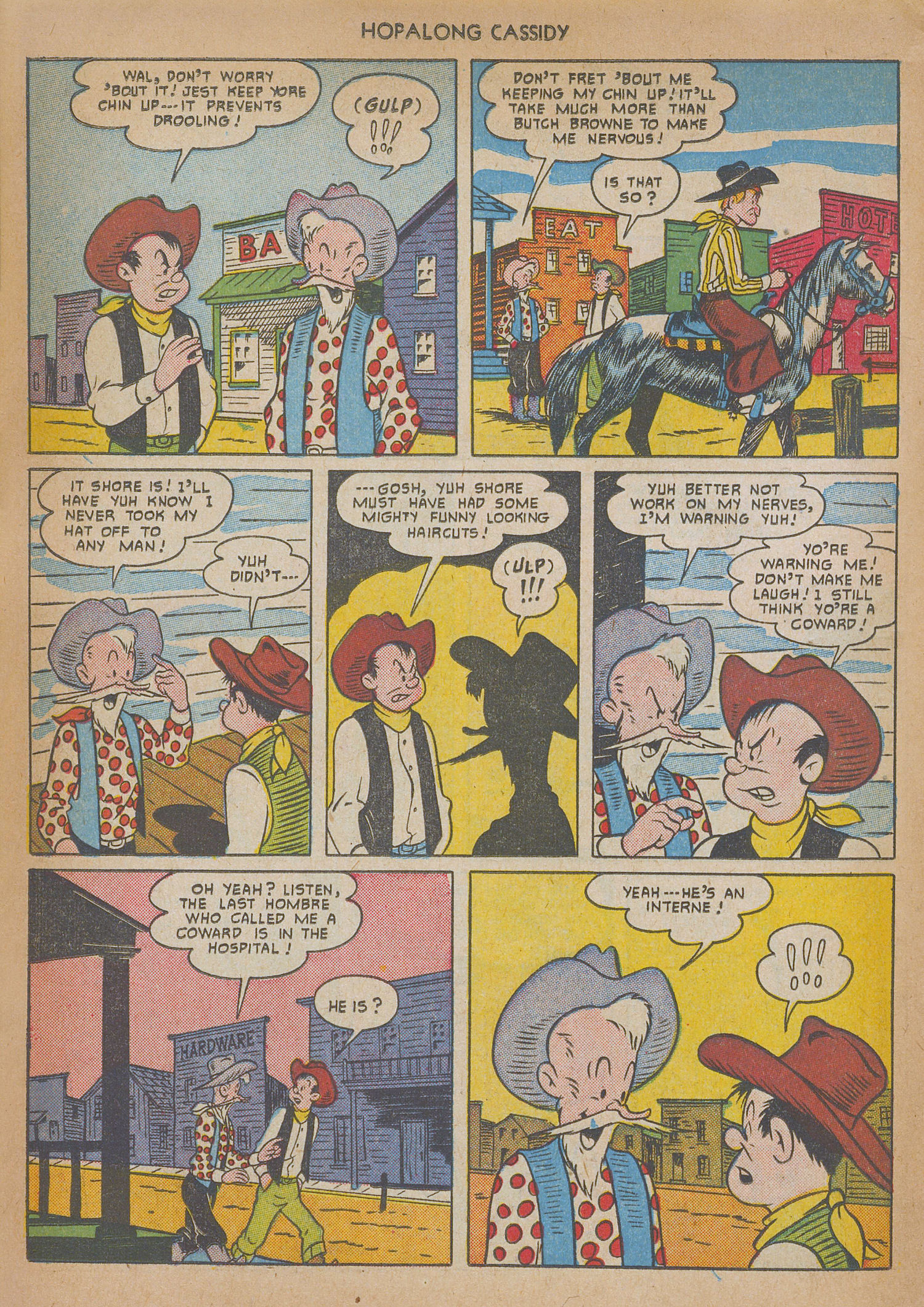 Read online Hopalong Cassidy comic -  Issue #53 - 26