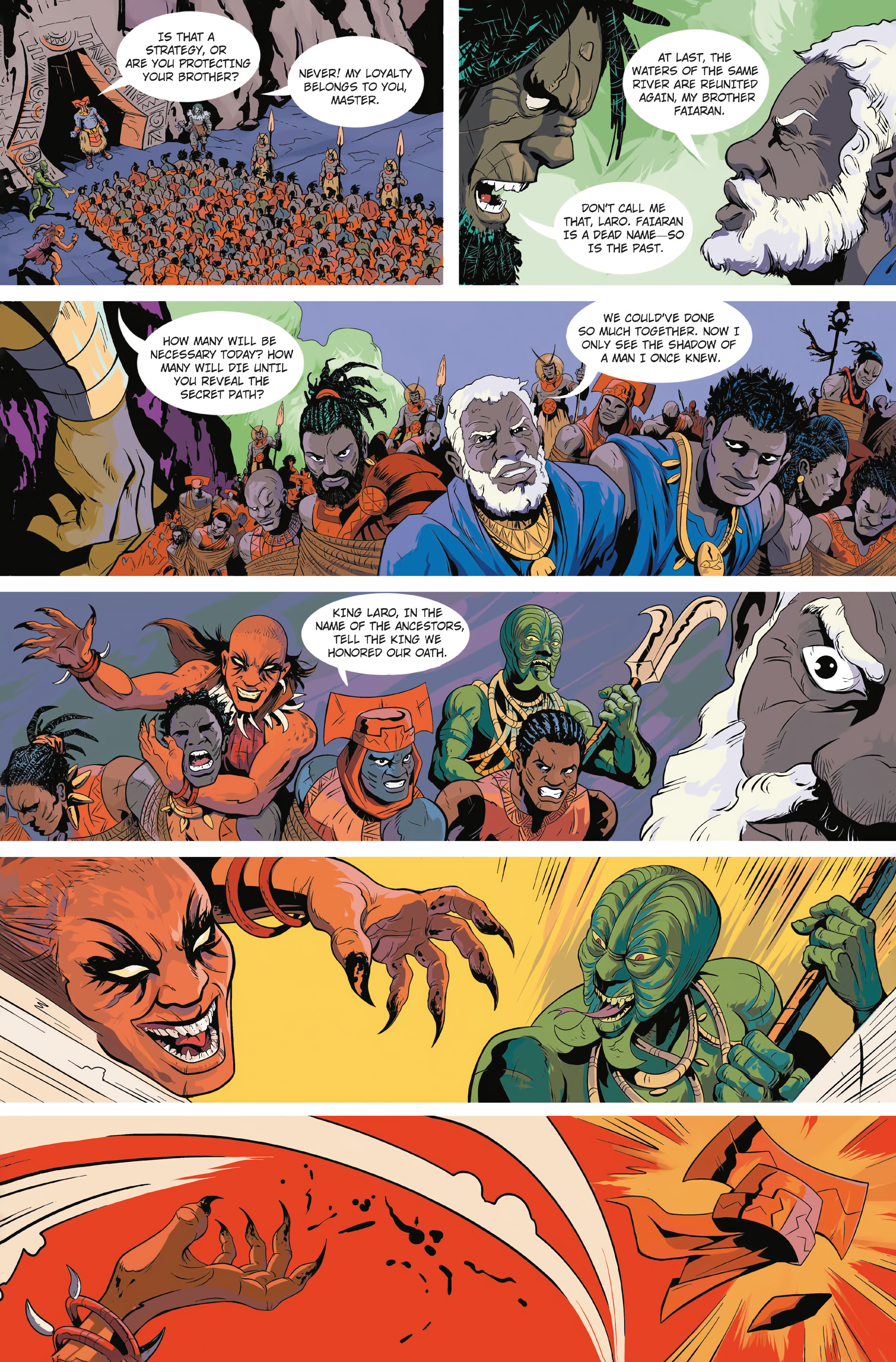 Read online Tales of the Orishas comic -  Issue # TPB - 42