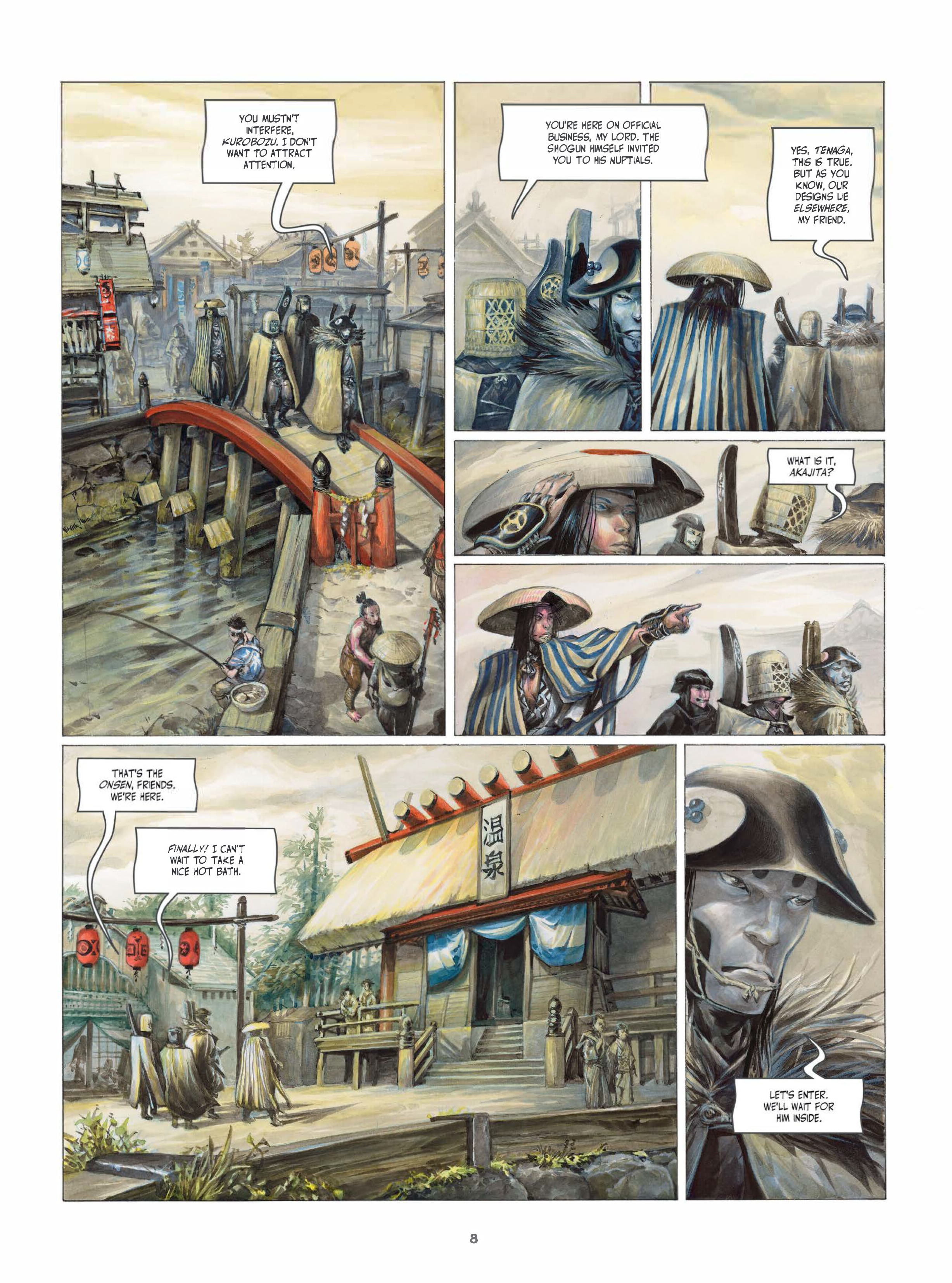 Read online Legends of the Pierced Veil: The Mask of Fudo comic -  Issue # TPB (Part 1) - 8