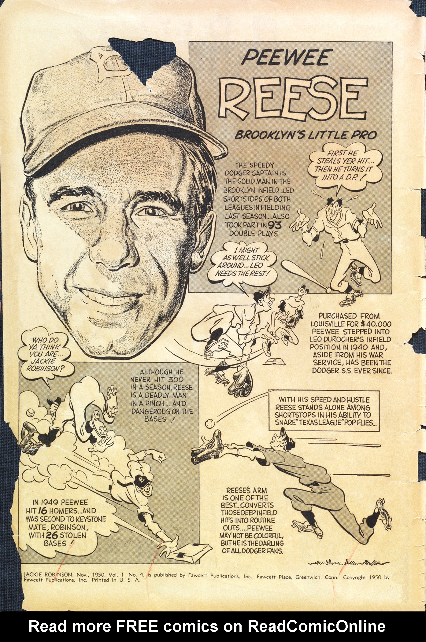 Read online Jackie Robinson comic -  Issue #4 - 2