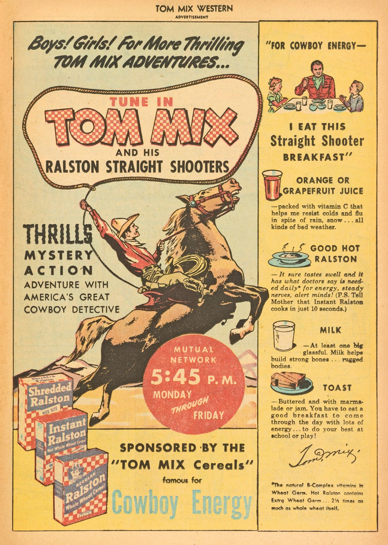 Read online Tom Mix Western (1948) comic -  Issue #3 - 41