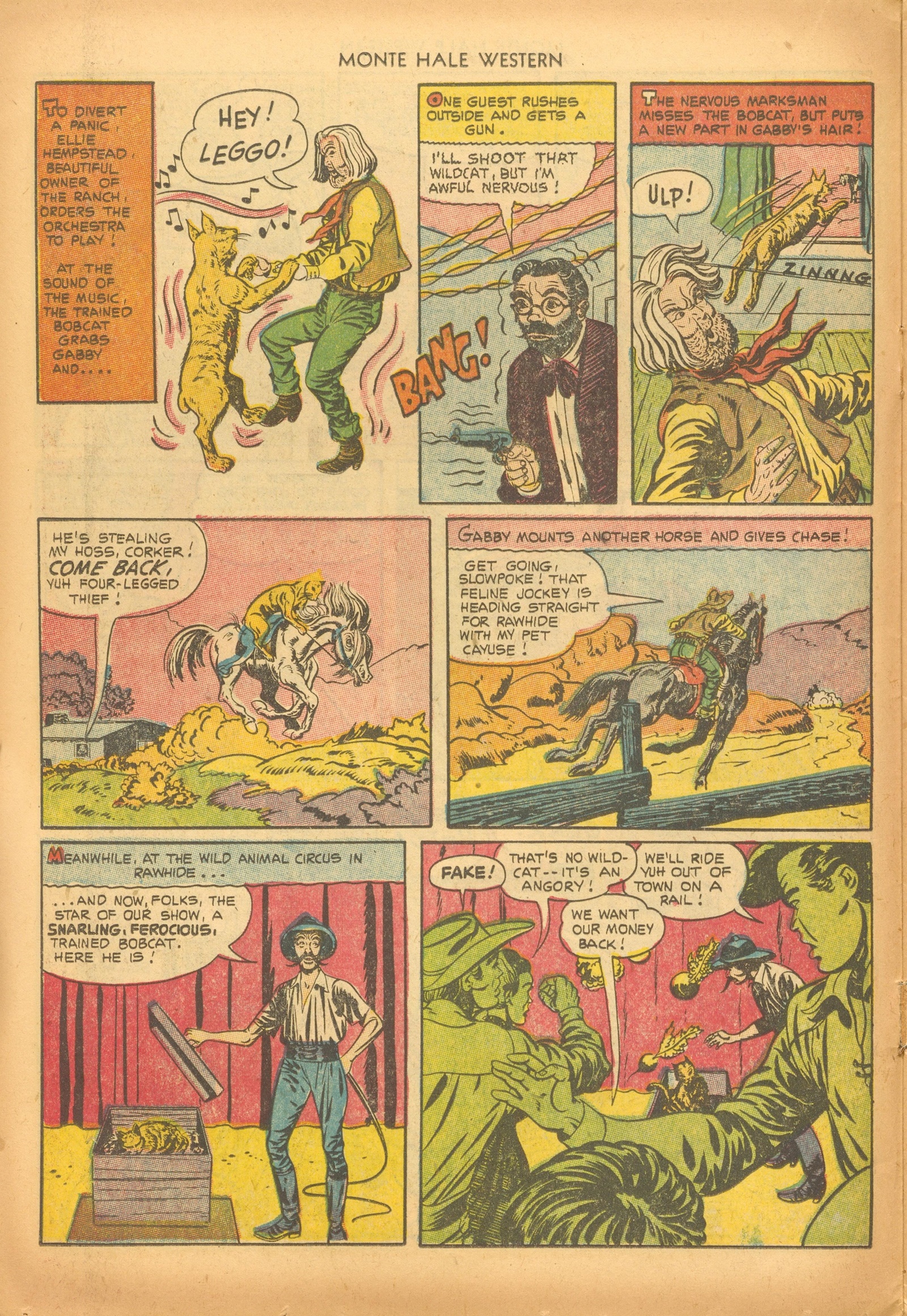 Read online Monte Hale Western comic -  Issue #79 - 14