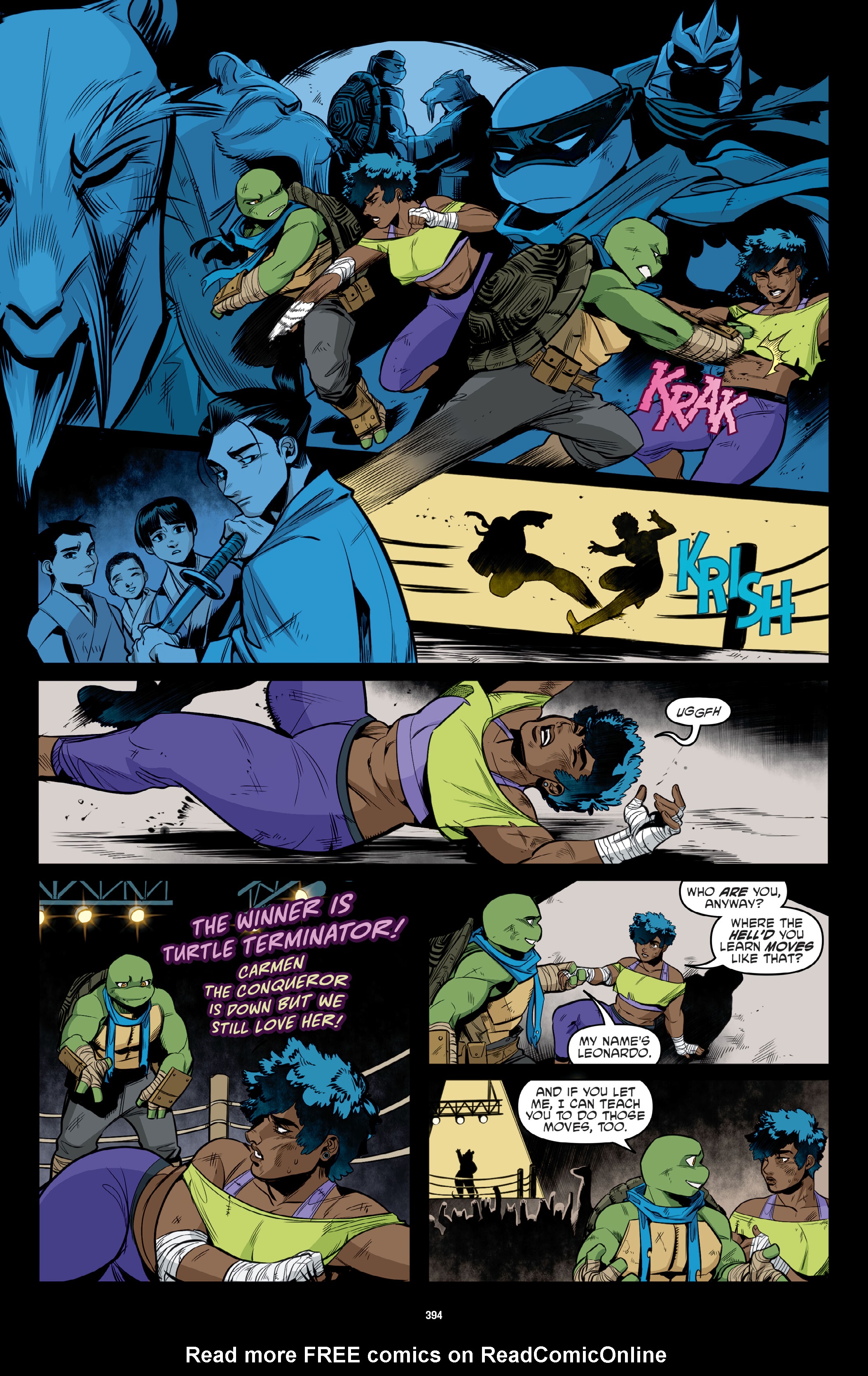 Read online Teenage Mutant Ninja Turtles: The IDW Collection comic -  Issue # TPB 15 (Part 4) - 96