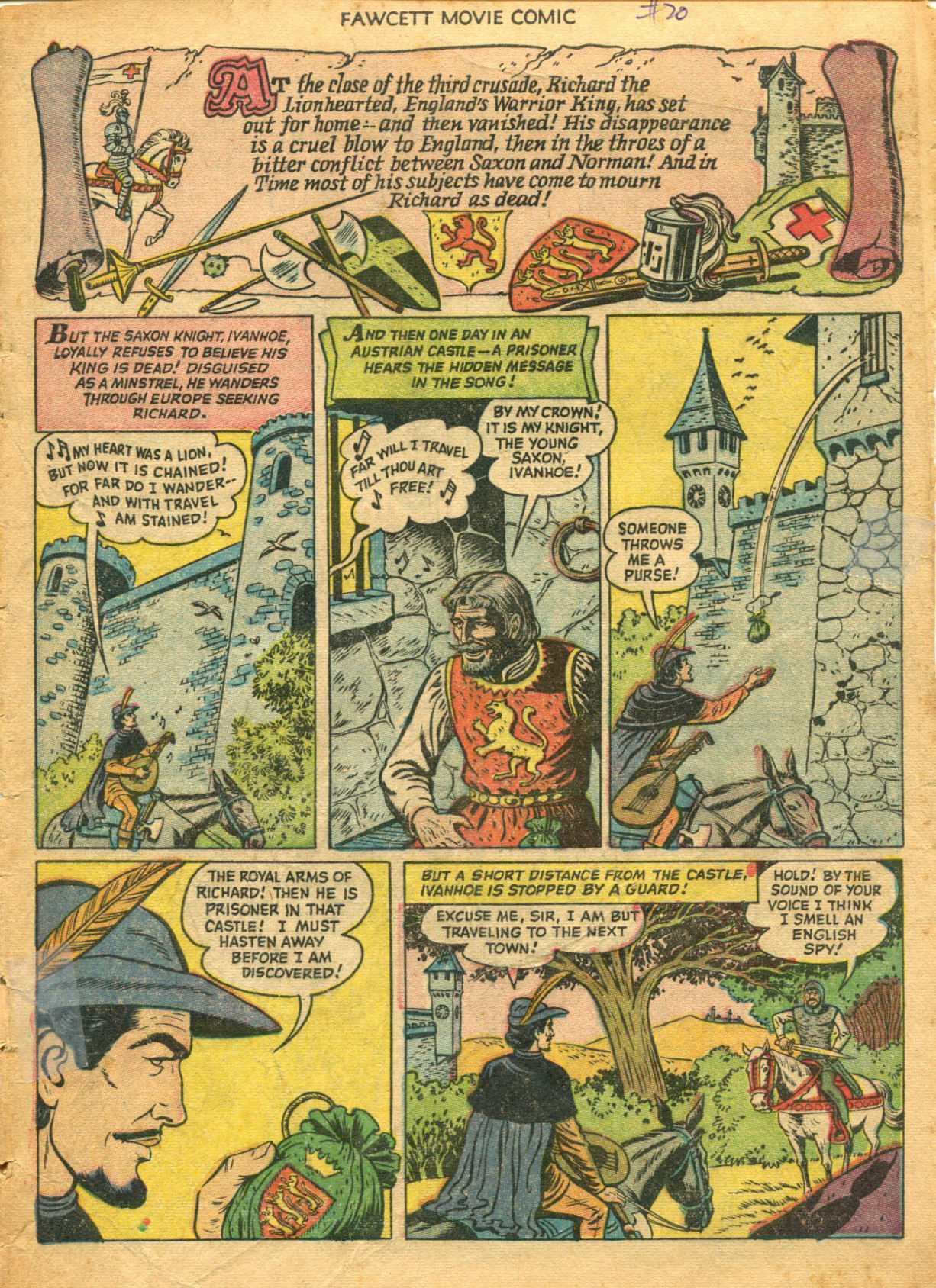 Read online Fawcett Movie Comic comic -  Issue #20 - 2