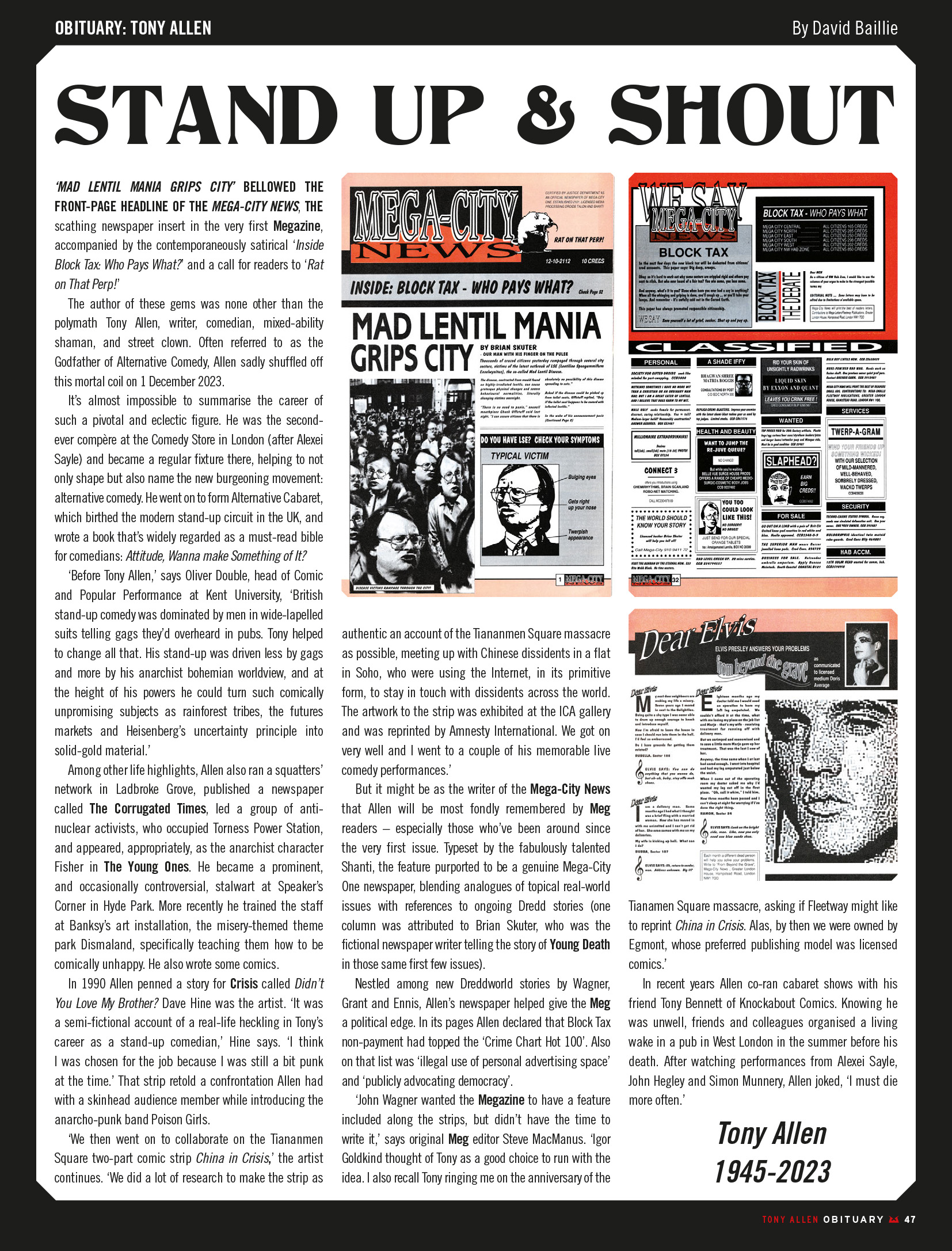 Read online Judge Dredd Megazine (Vol. 5) comic -  Issue #465 - 49