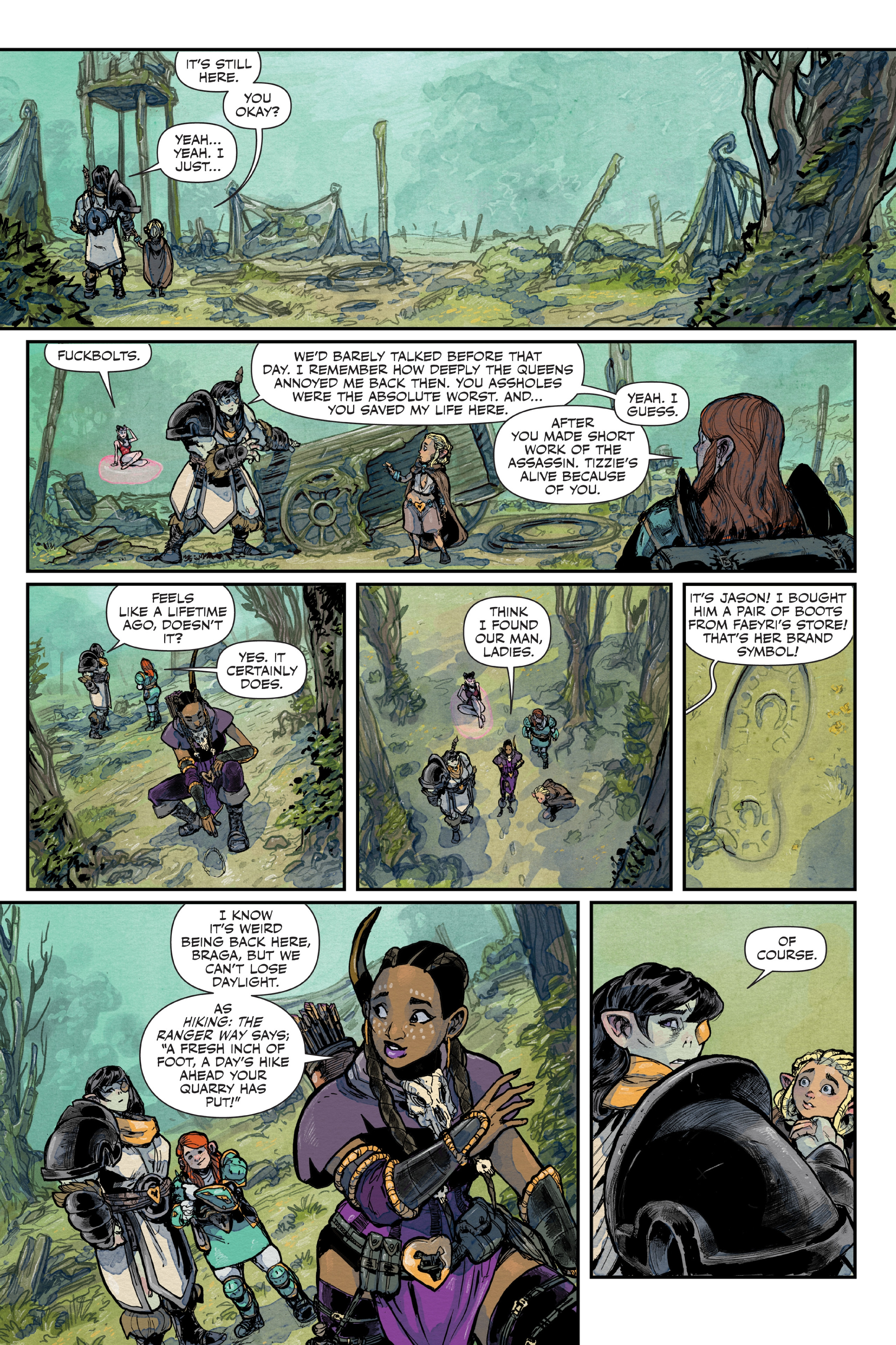 Read online Rat Queens Omnibus comic -  Issue # TPB (Part 6) - 36