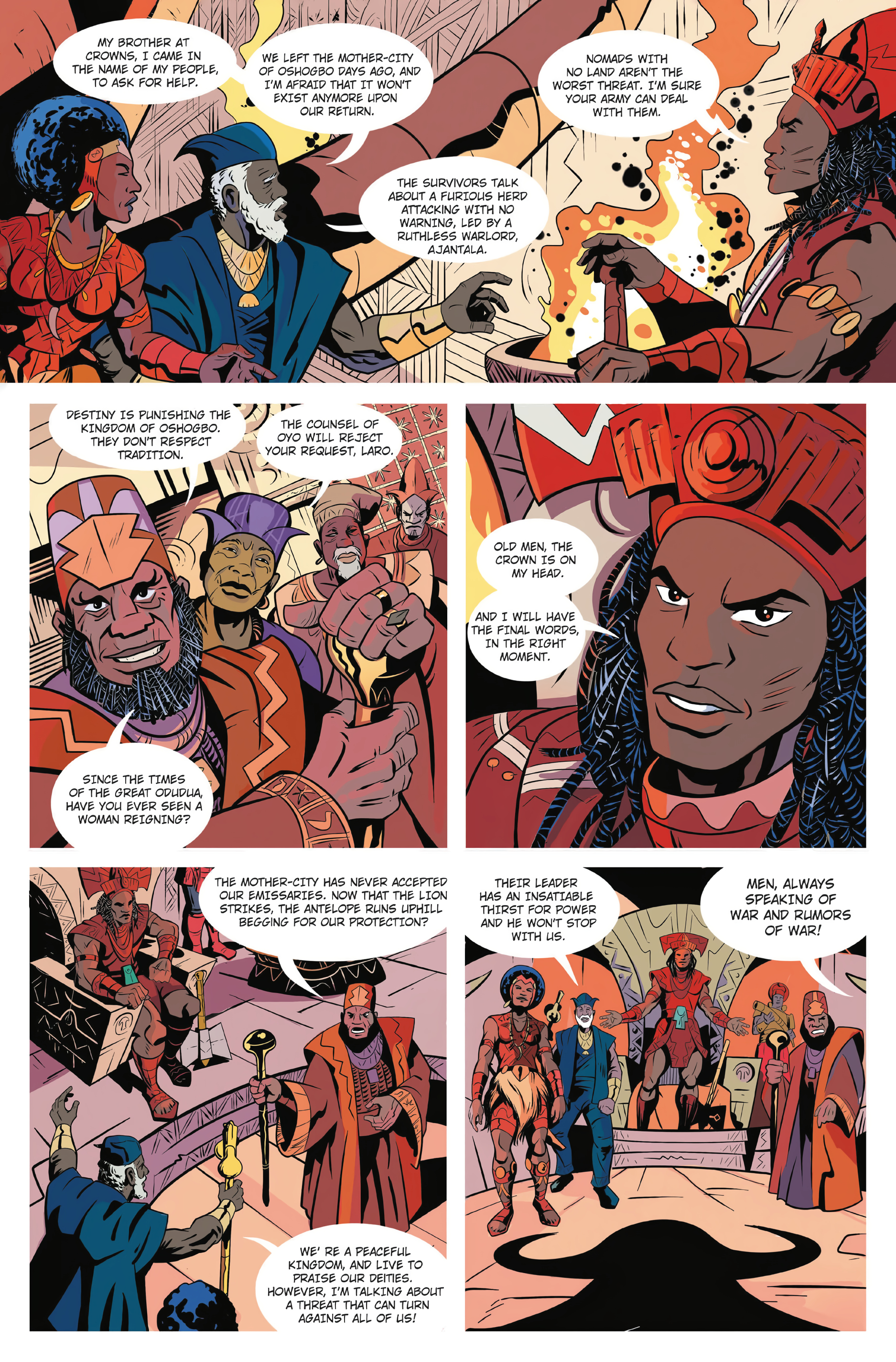 Read online Tales of the Orishas comic -  Issue # TPB - 22