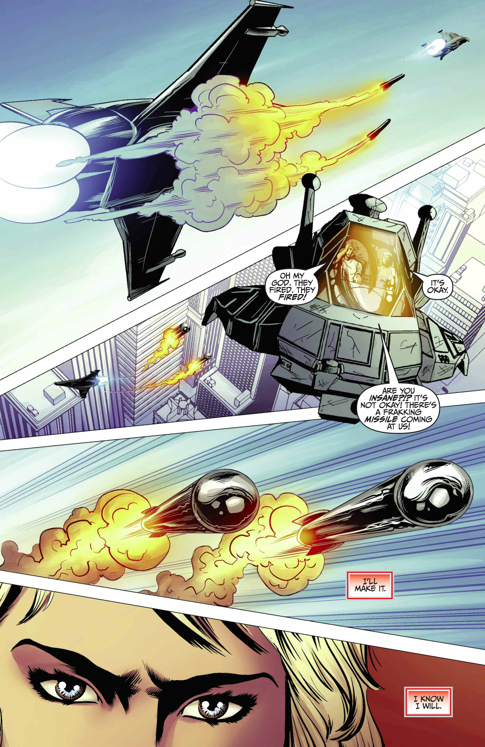 Read online (New) Battlestar Galactica: Six comic -  Issue #4 - 21