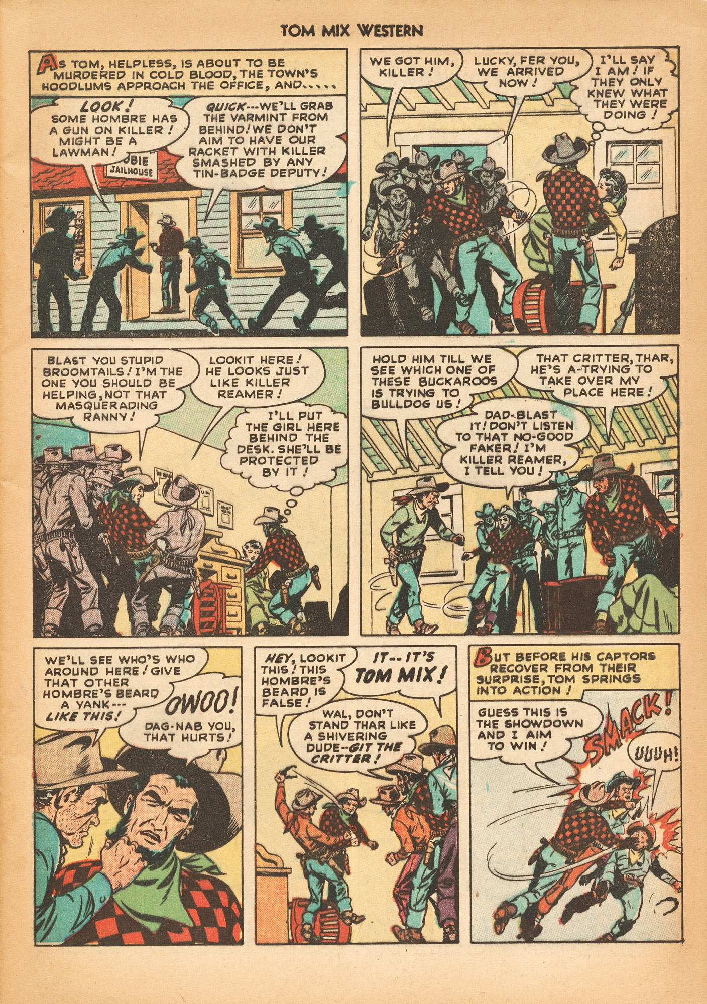 Read online Tom Mix Western (1948) comic -  Issue #15 - 9