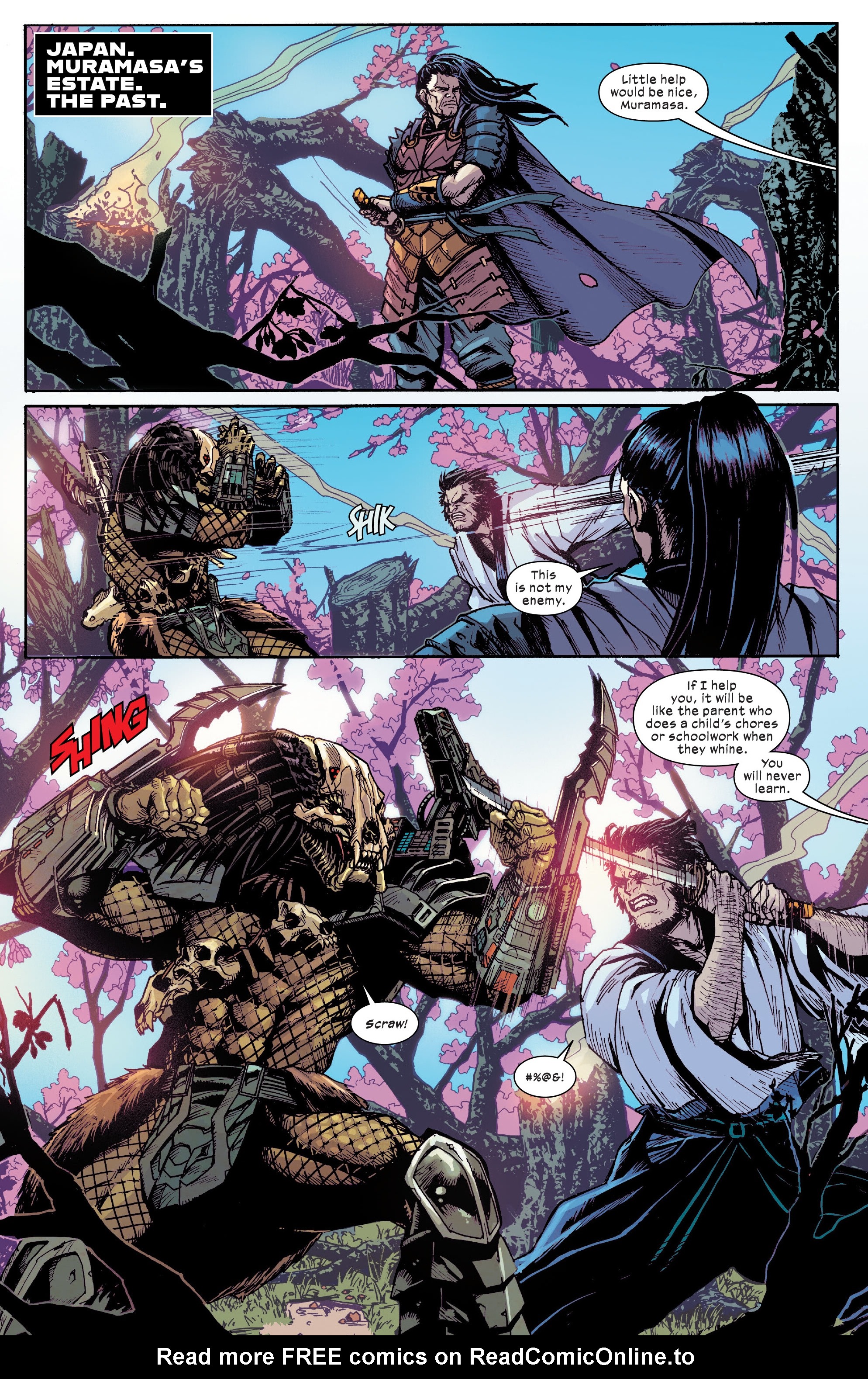 Read online Predator vs. Wolverine comic -  Issue #4 - 8