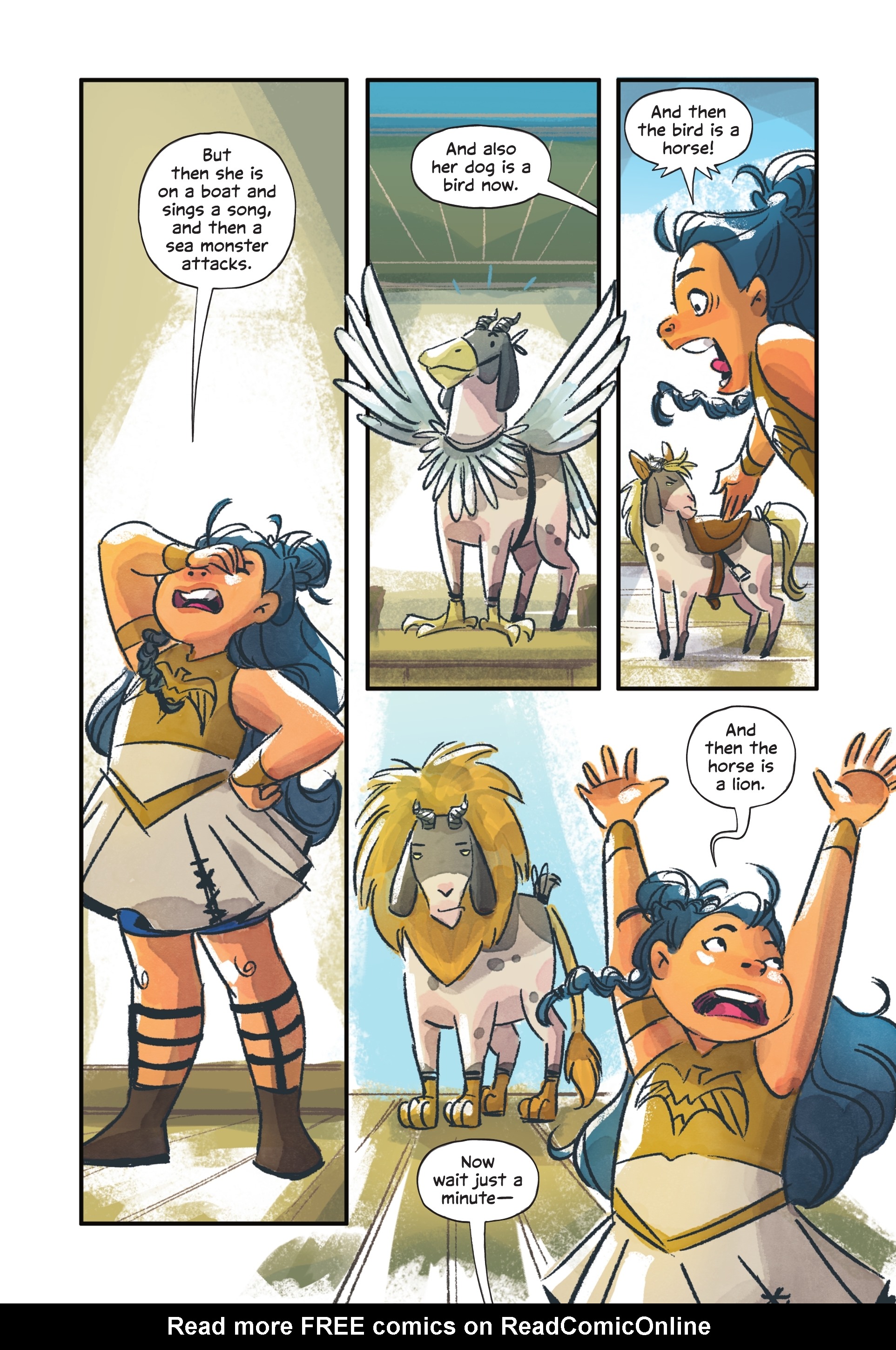 Read online Diana and the Hero's Journey comic -  Issue # TPB - 113