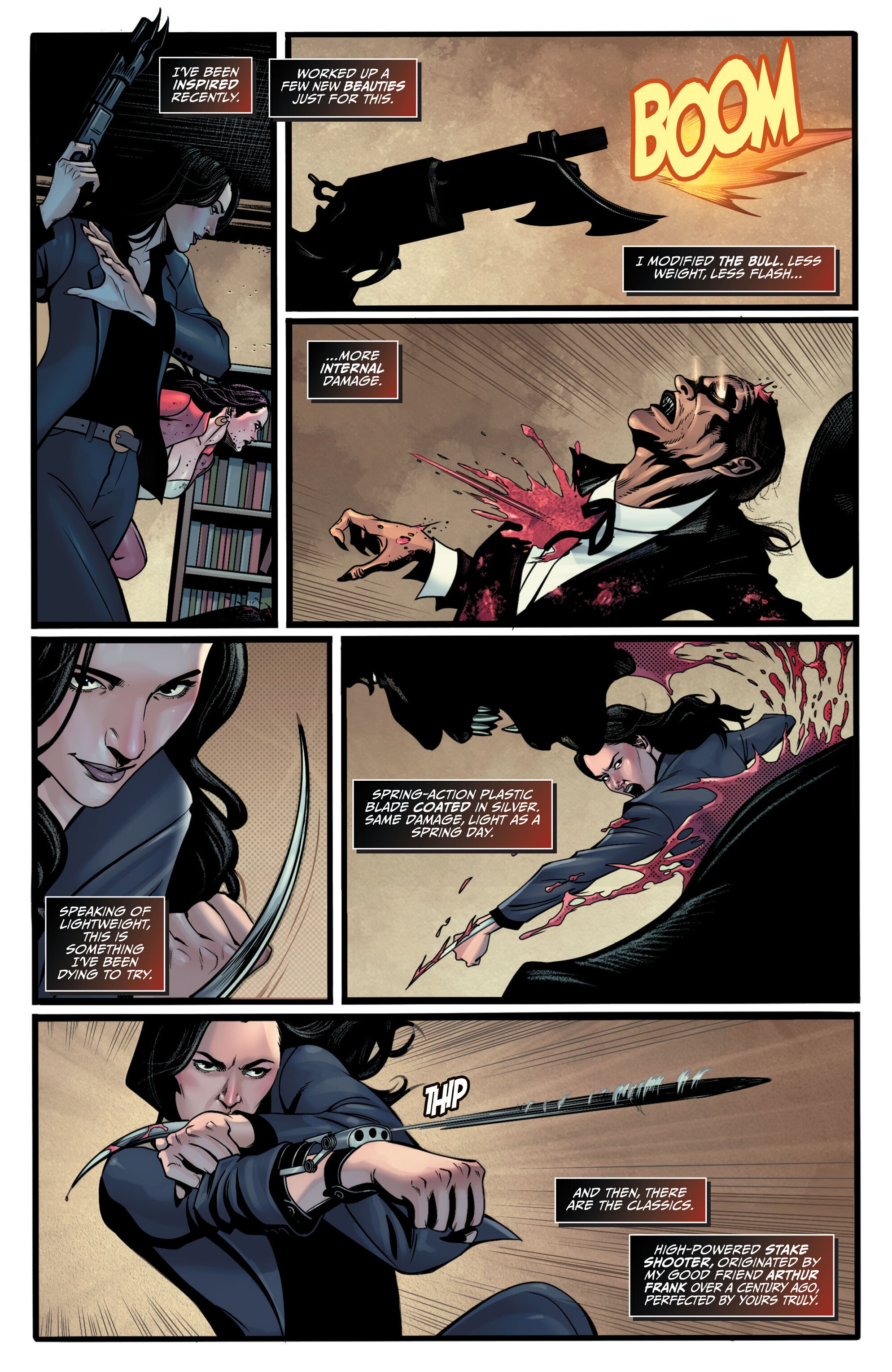 Read online Van Helsing Annual: Bride of the Night comic -  Issue # Full - 12