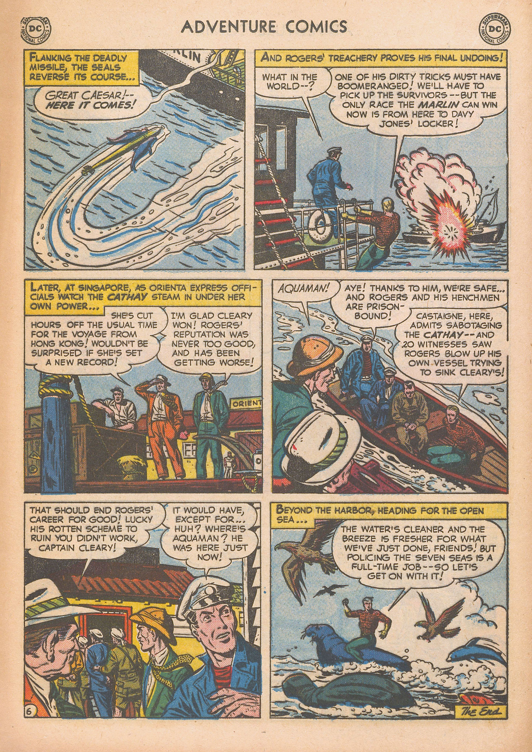 Read online Adventure Comics (1938) comic -  Issue #168 - 22