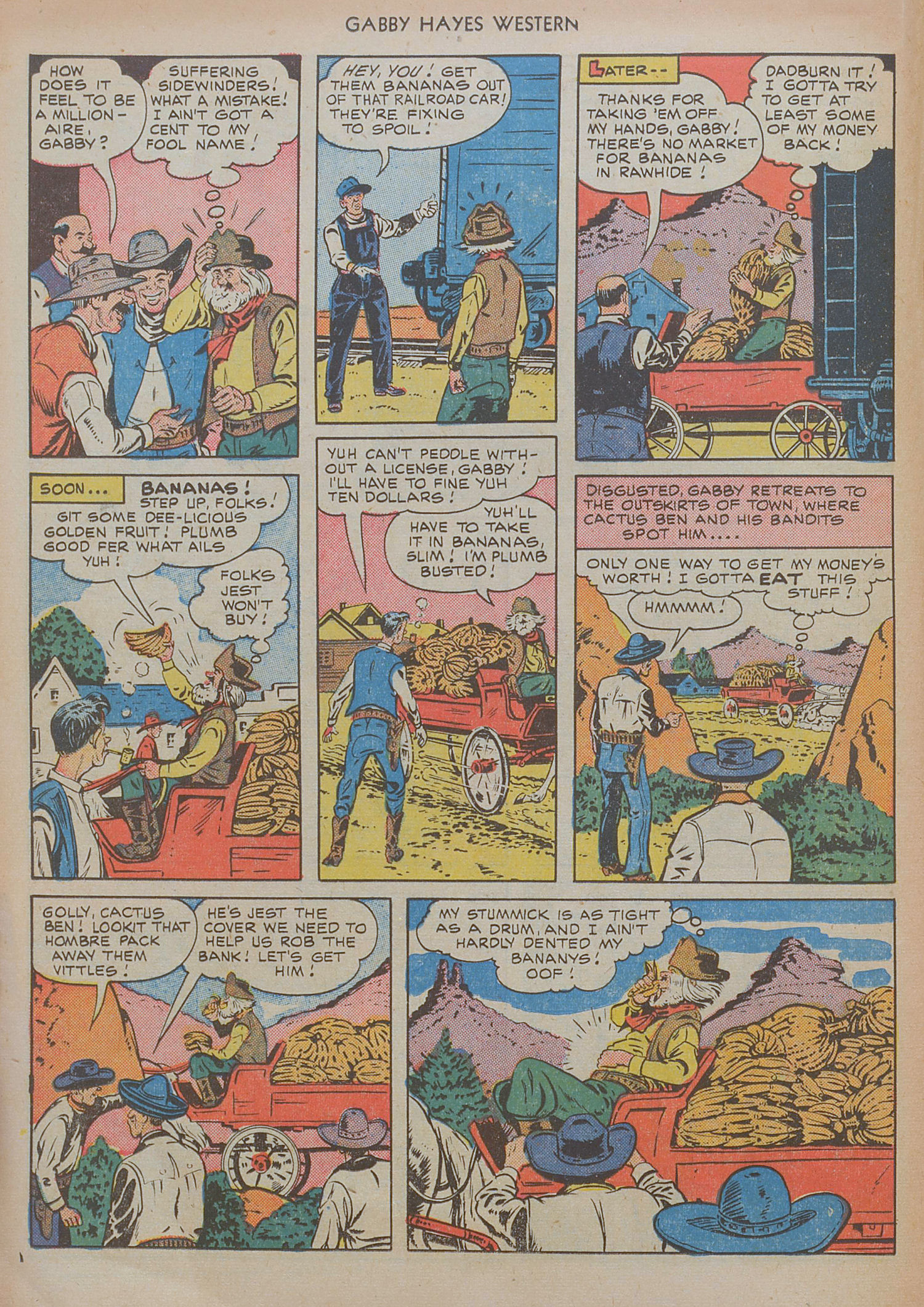 Read online Gabby Hayes Western comic -  Issue #20 - 28