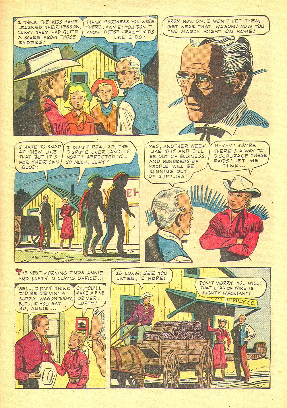 Read online Annie Oakley & Tagg comic -  Issue #7 - 29