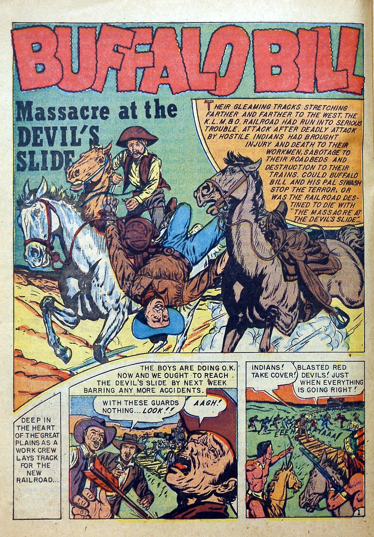 Read online Buffalo Bill comic -  Issue #4 - 20