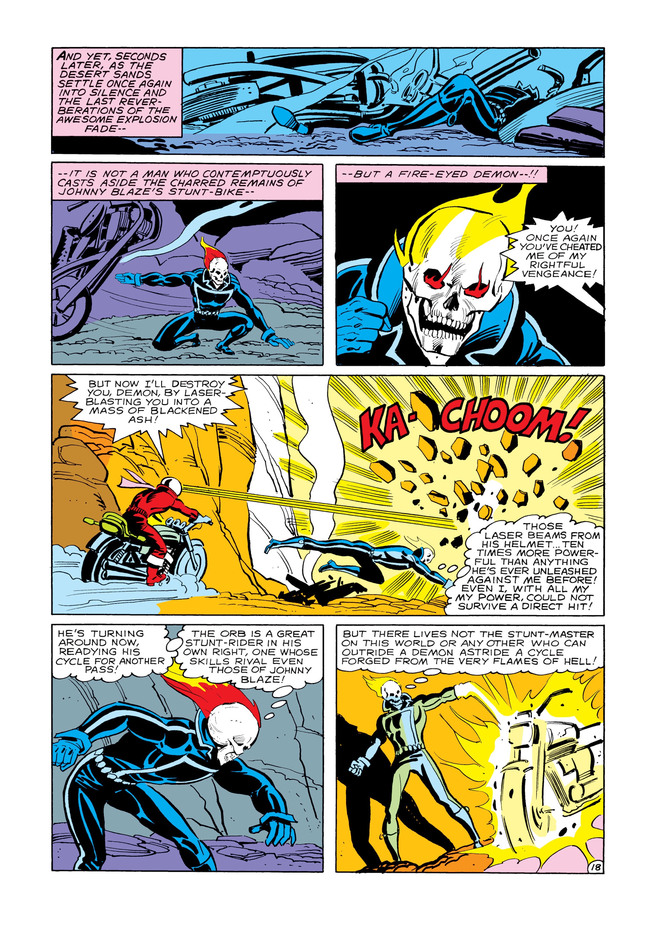 Read online Marvel Masterworks: Ghost Rider comic -  Issue # TPB 5 (Part 1) - 96