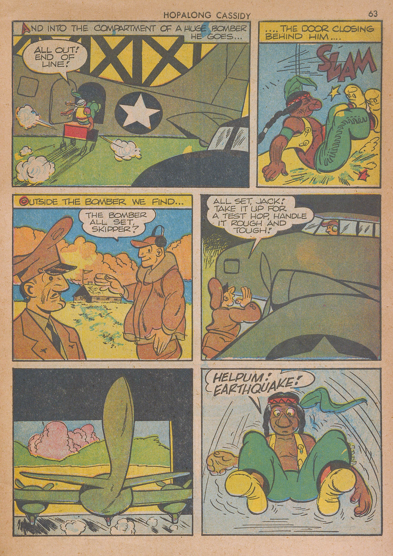 Read online Hopalong Cassidy comic -  Issue #1 - 62
