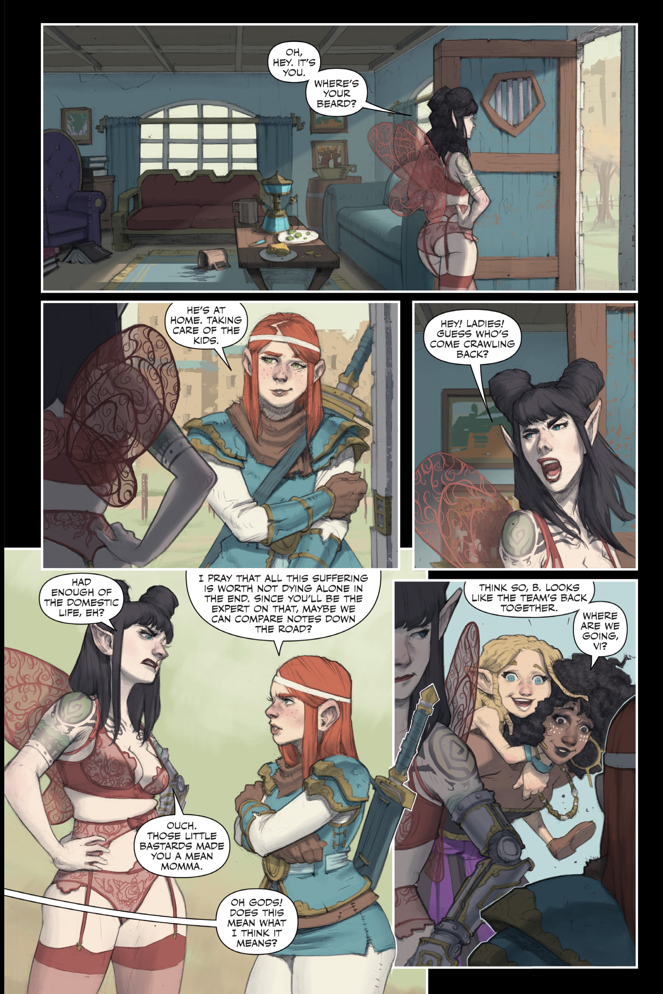 Read online Rat Queens Omnibus comic -  Issue # TPB (Part 11) - 4
