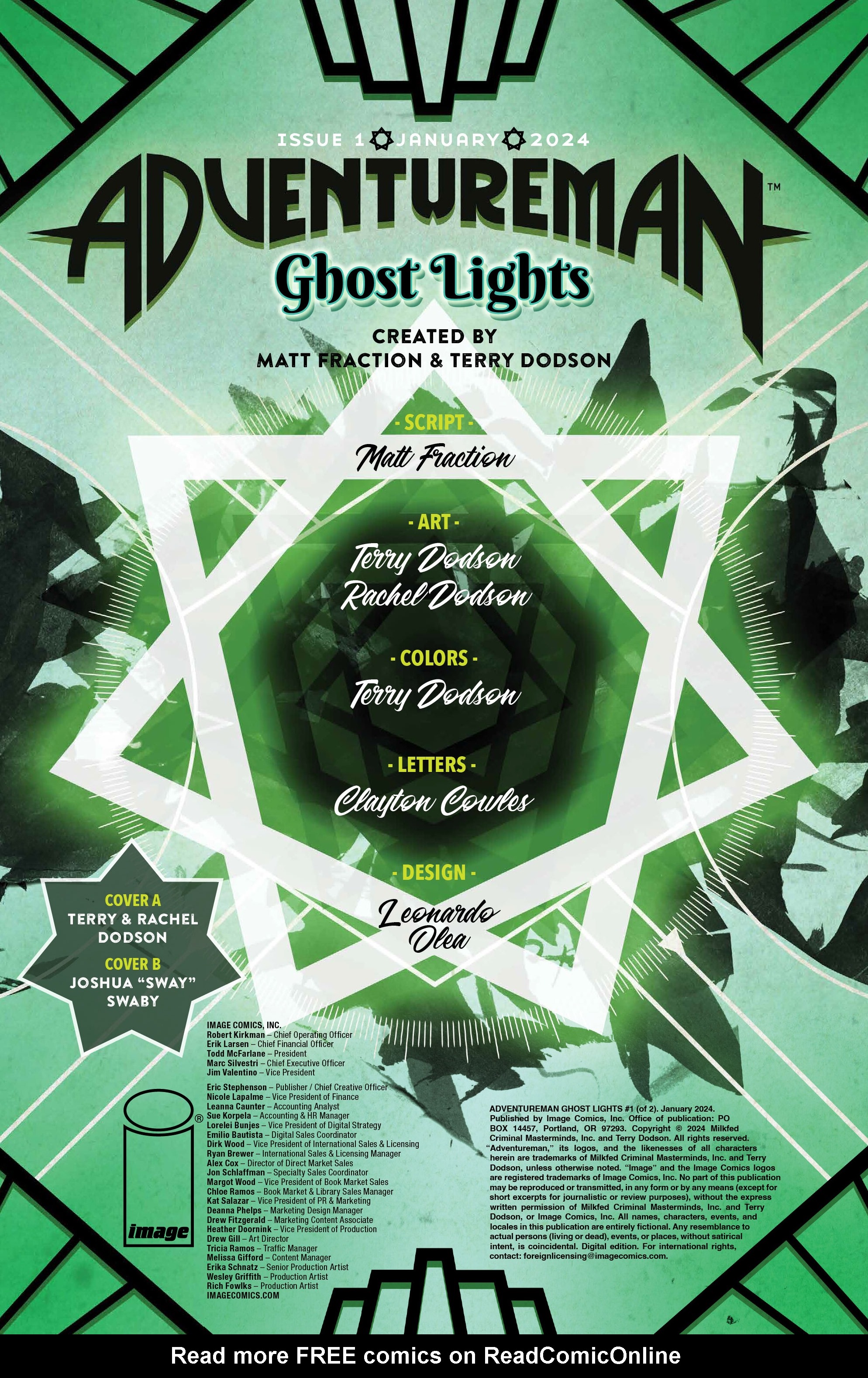 Read online Adventureman: Ghost Lights comic -  Issue #1 - 2