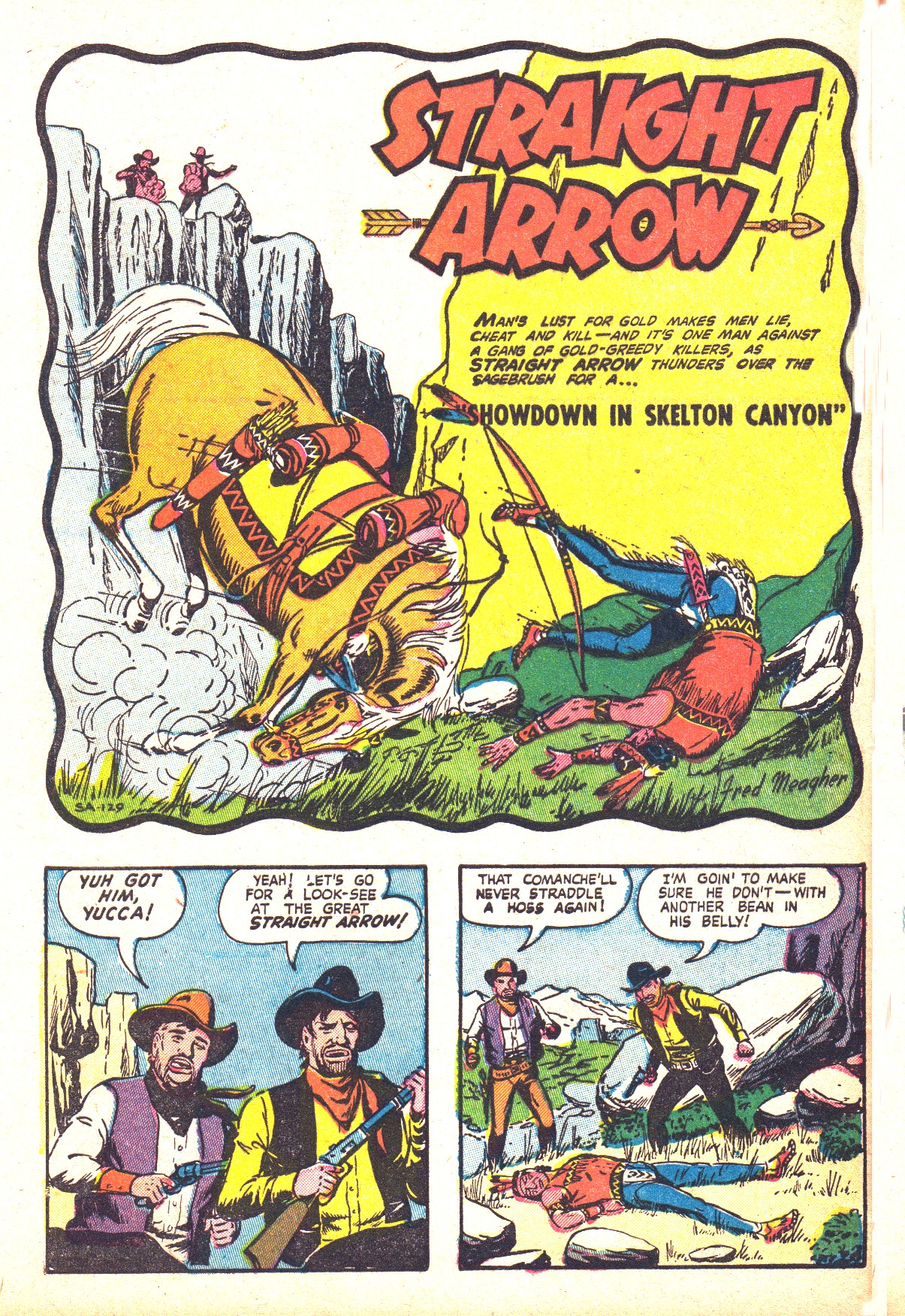 Read online Straight Arrow comic -  Issue #39 - 28