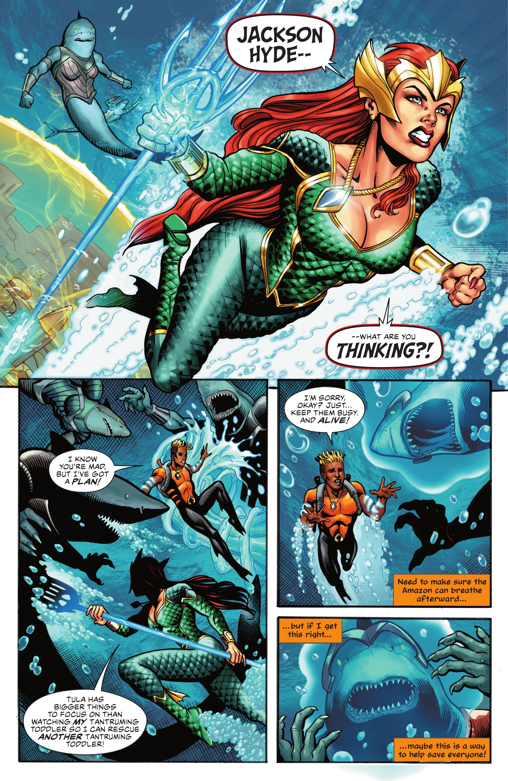 Read online Titans: Beast World Tour: Atlantis comic -  Issue # Full - 32