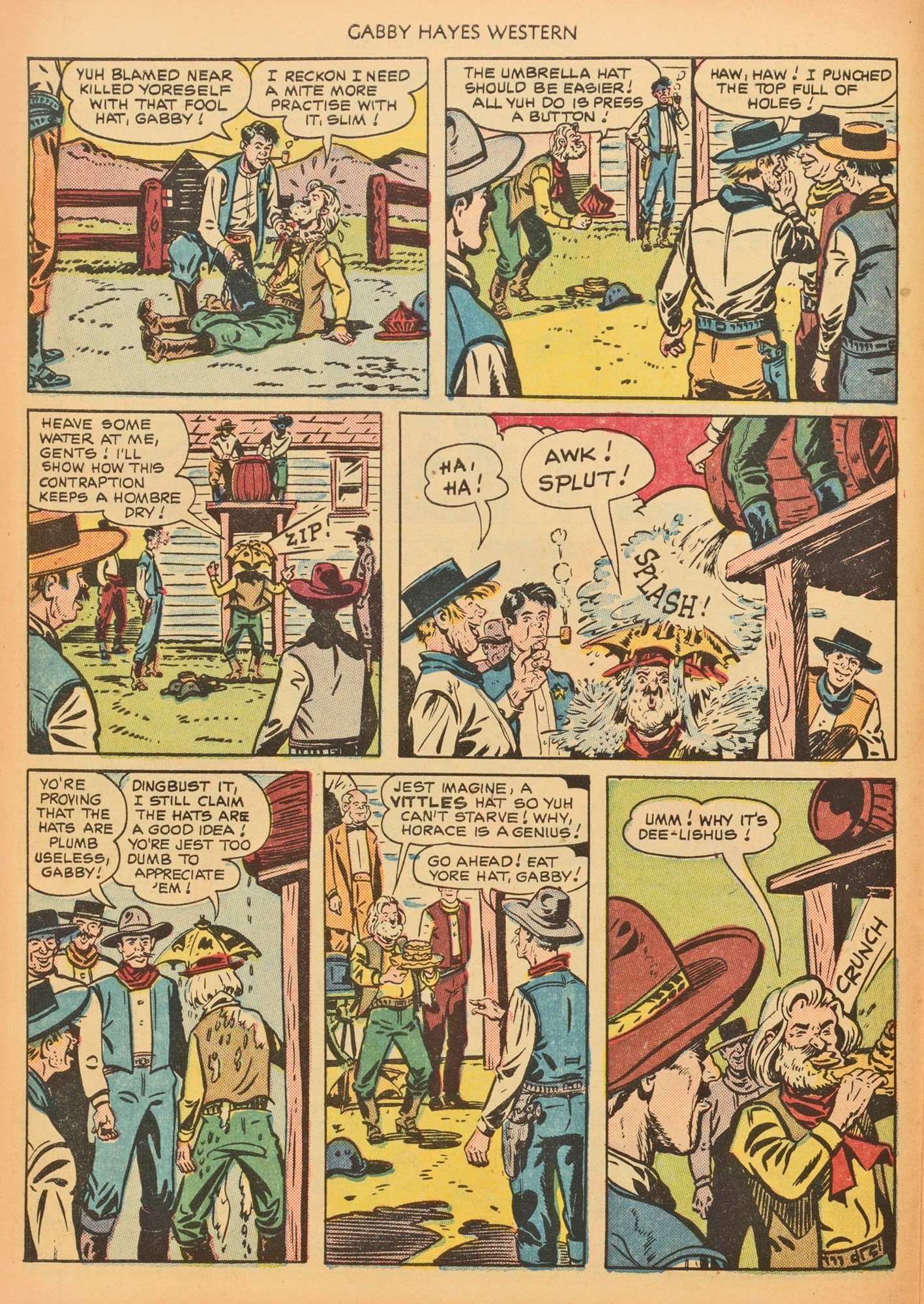Read online Gabby Hayes Western comic -  Issue #25 - 22