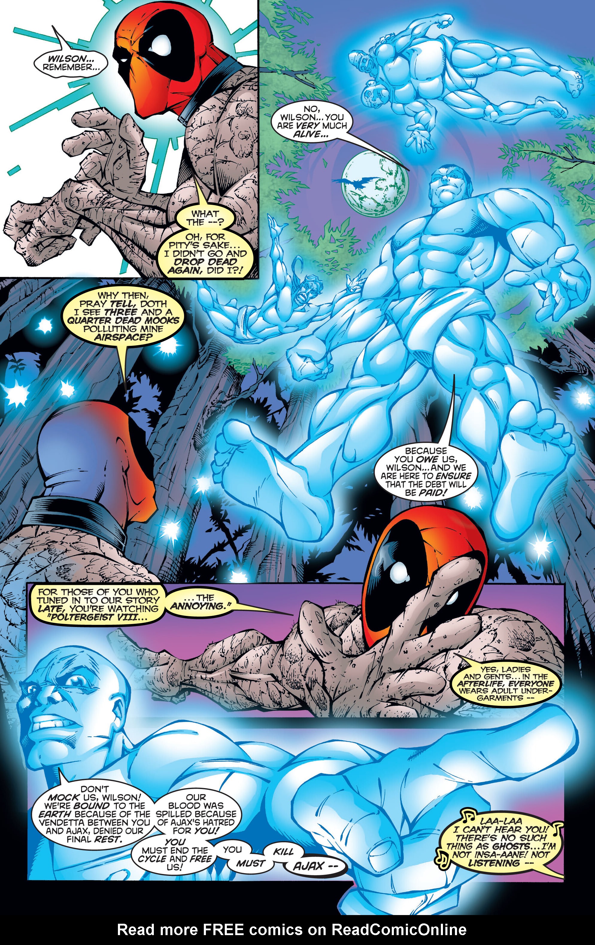 Read online Deadpool Epic Collection comic -  Issue # Drowning Man (Part 4) - 21
