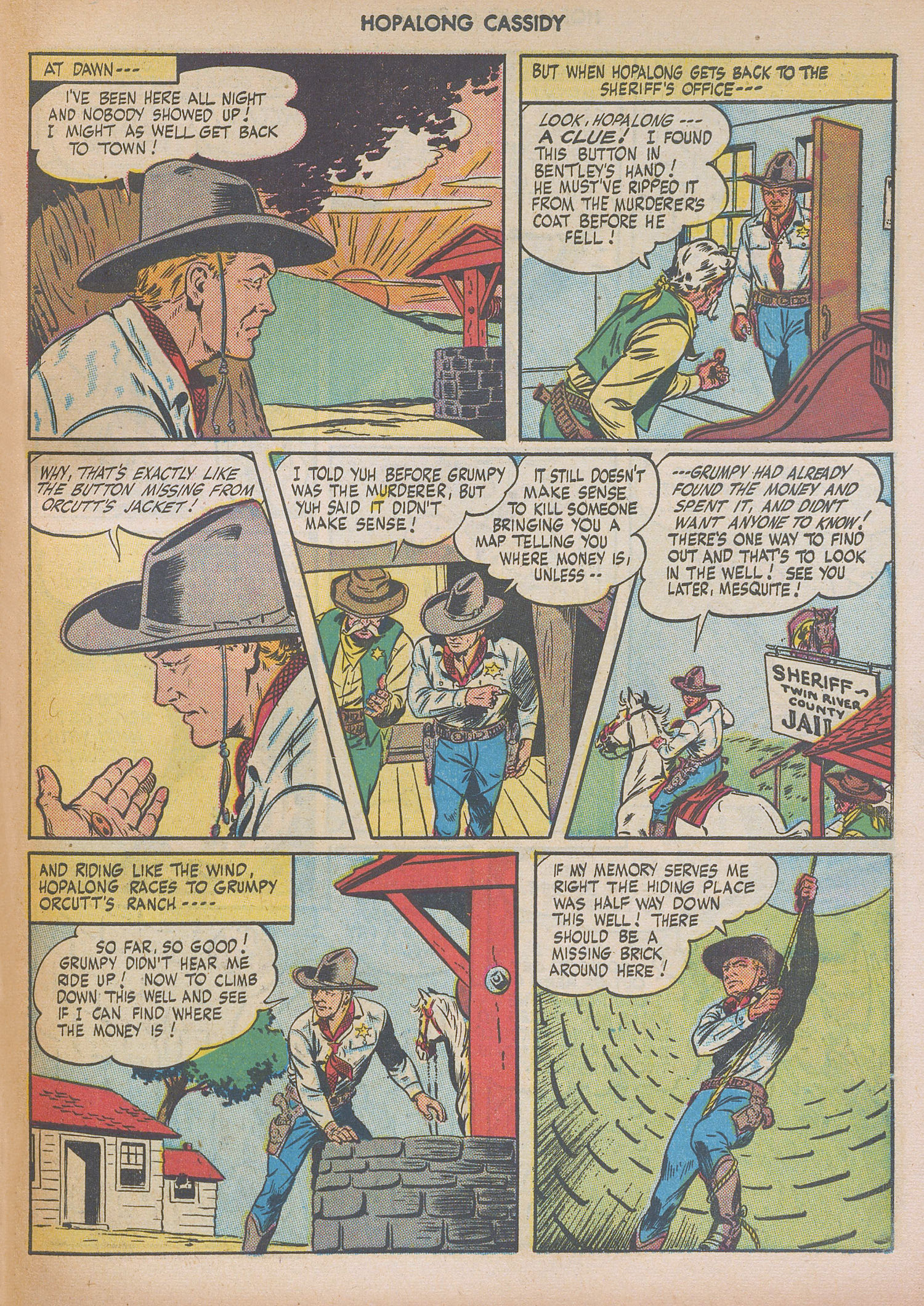 Read online Hopalong Cassidy comic -  Issue #7 - 47