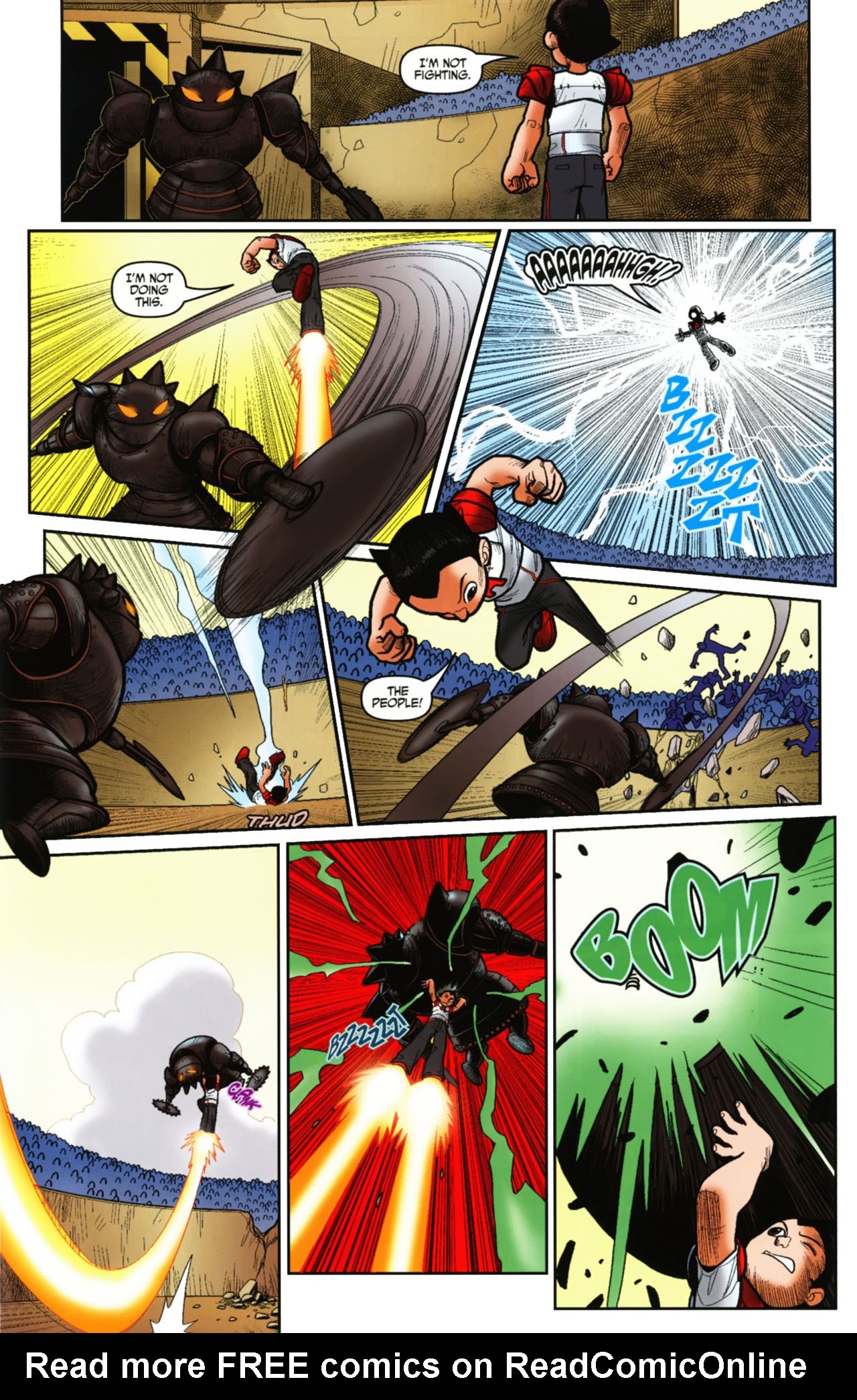 Read online Astro Boy: The Movie: Official Movie Adaptation comic -  Issue #3 - 17