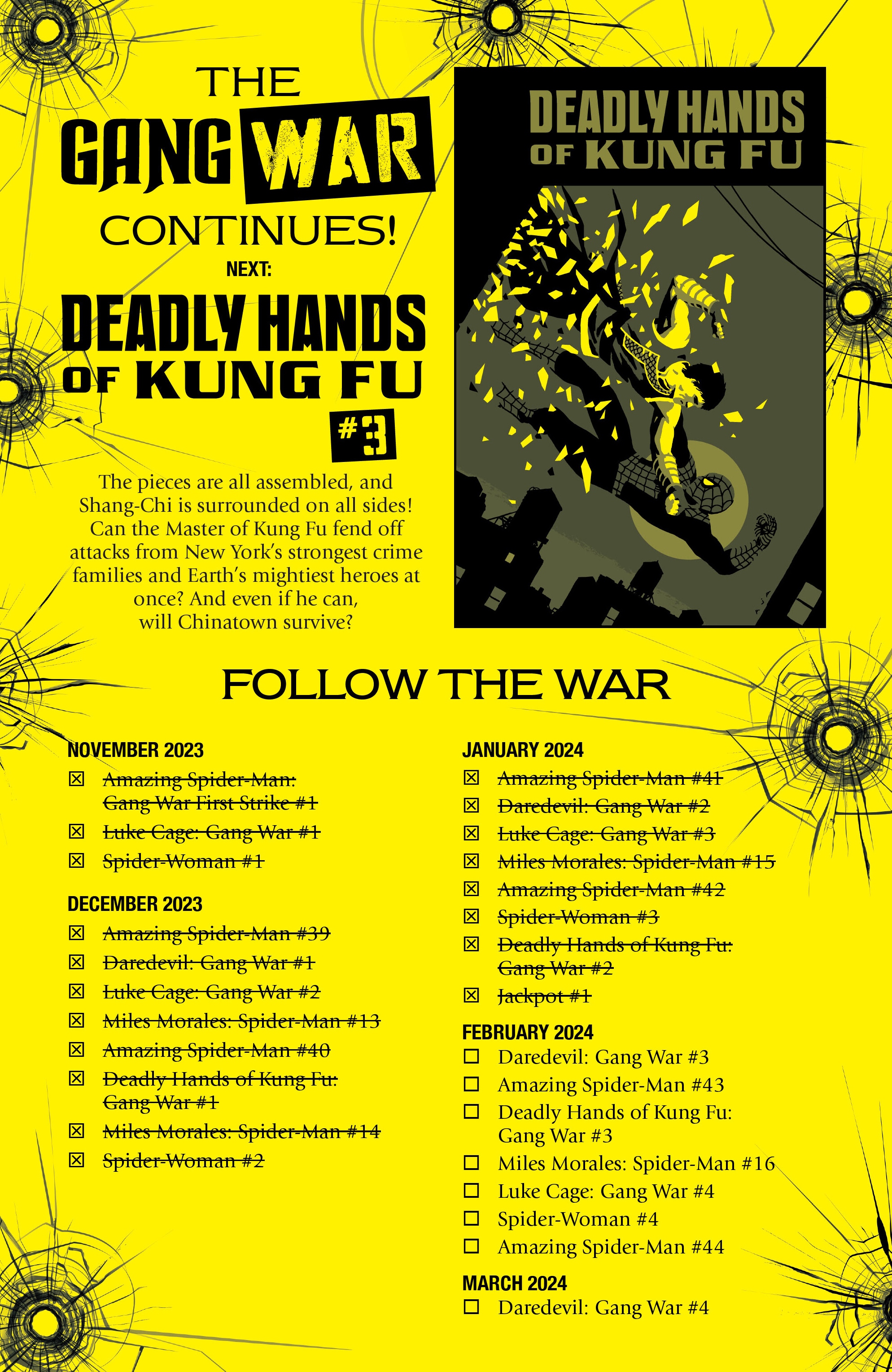 Read online Deadly Hands of Kung Fu: Gang War comic -  Issue #2 - 23