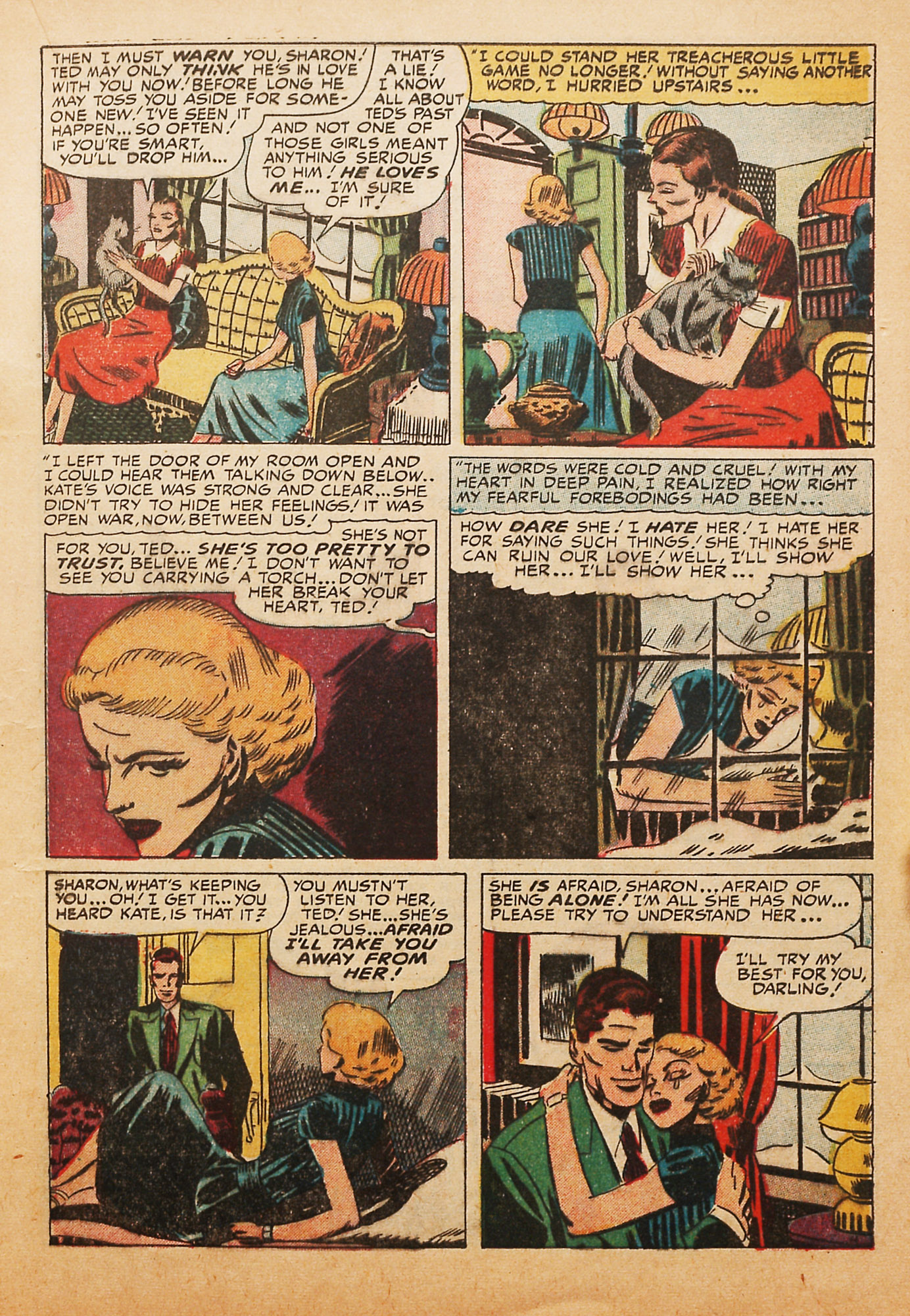 Read online Young Love (1949) comic -  Issue #21 - 19