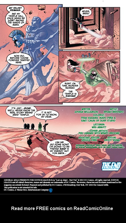 Read online General Mills Presents: Justice League (2011) comic -  Issue #6 - 30