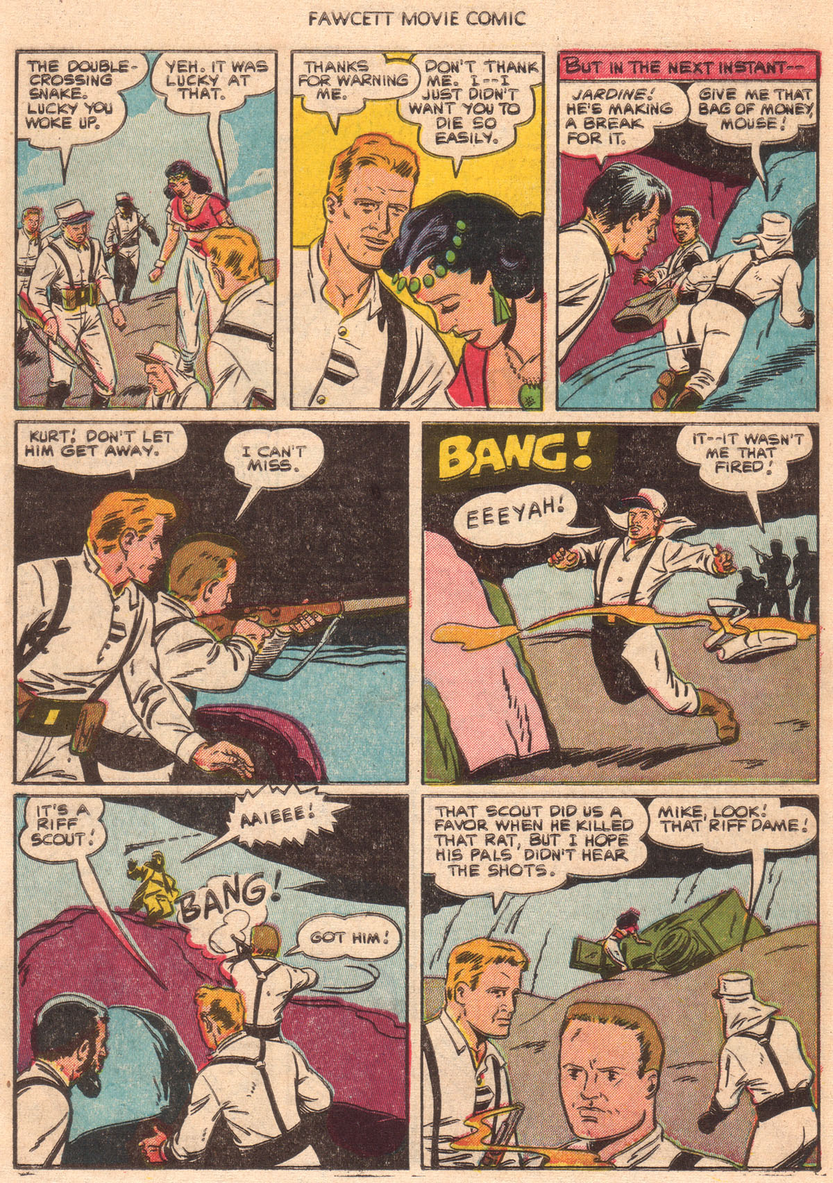 Read online Fawcett Movie Comic comic -  Issue #16 - 29