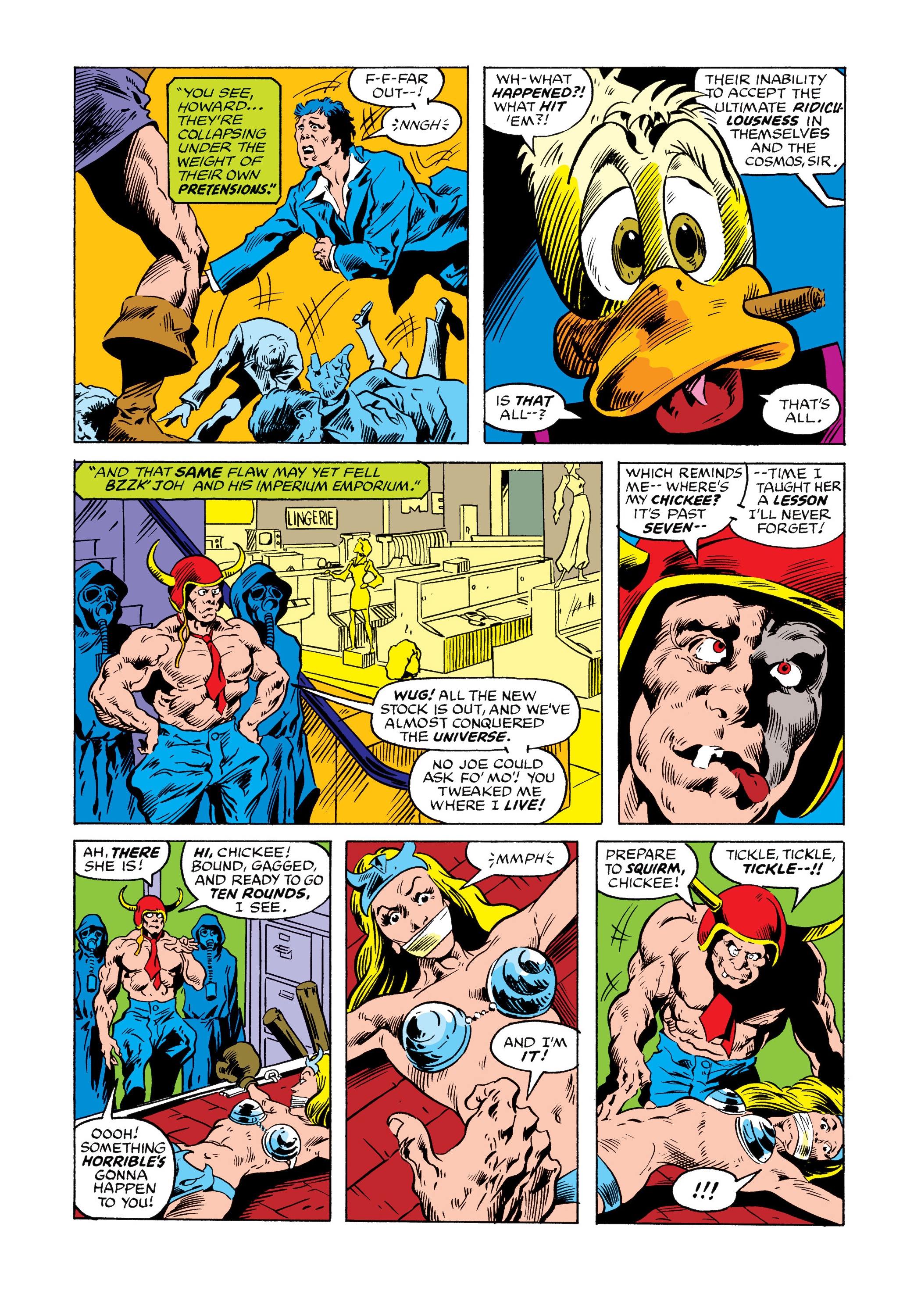Read online Marvel Masterworks: Howard the Duck comic -  Issue # TPB 2 (Part 2) - 93