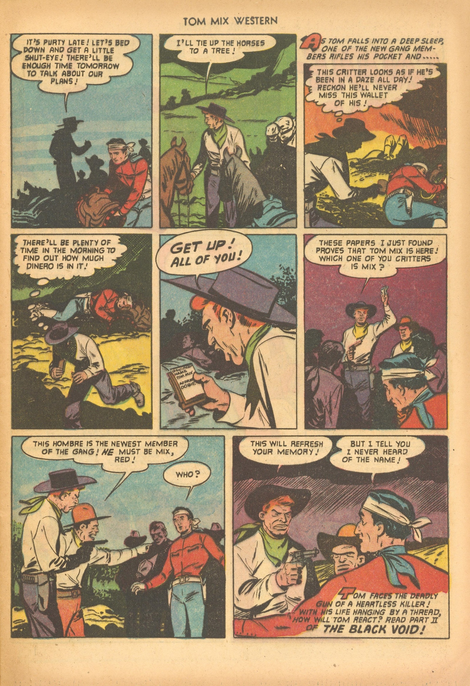 Read online Tom Mix Western (1948) comic -  Issue #53 - 9
