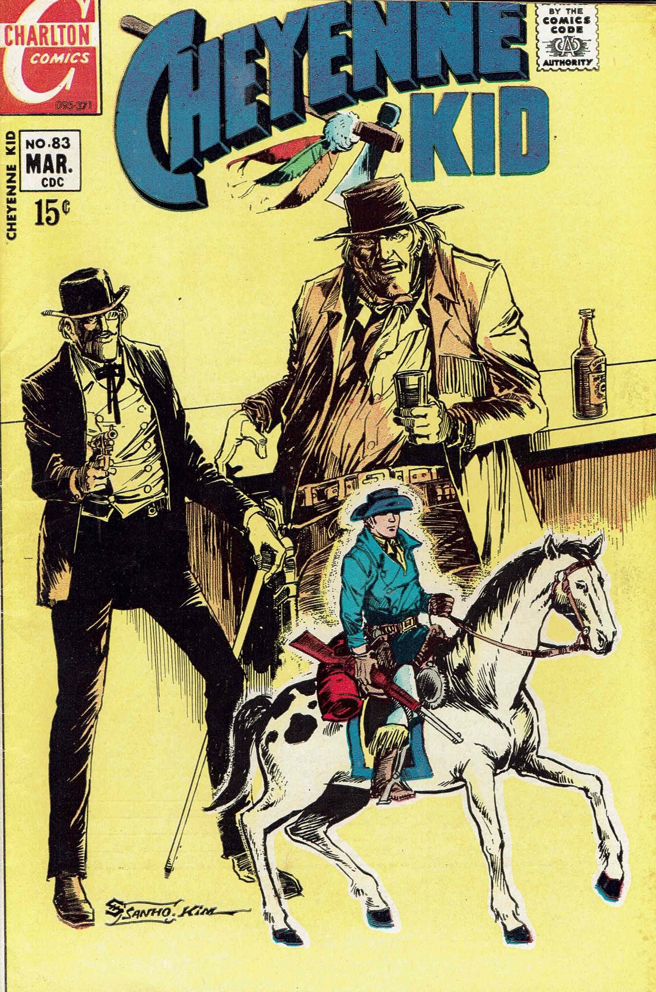Read online Cheyenne Kid comic -  Issue #83 - 1