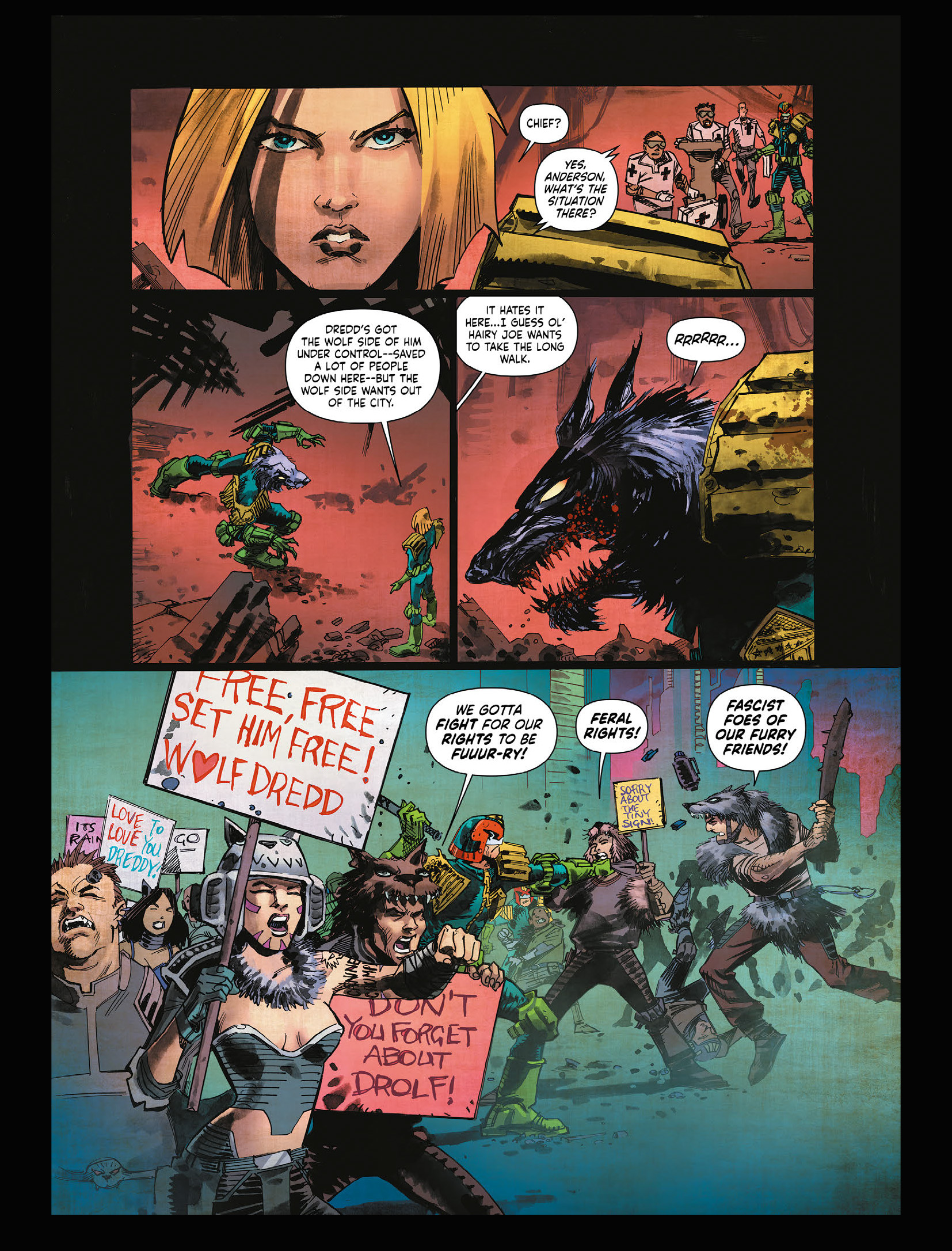 Read online Judge Dredd Megazine (Vol. 5) comic -  Issue #463 - 97