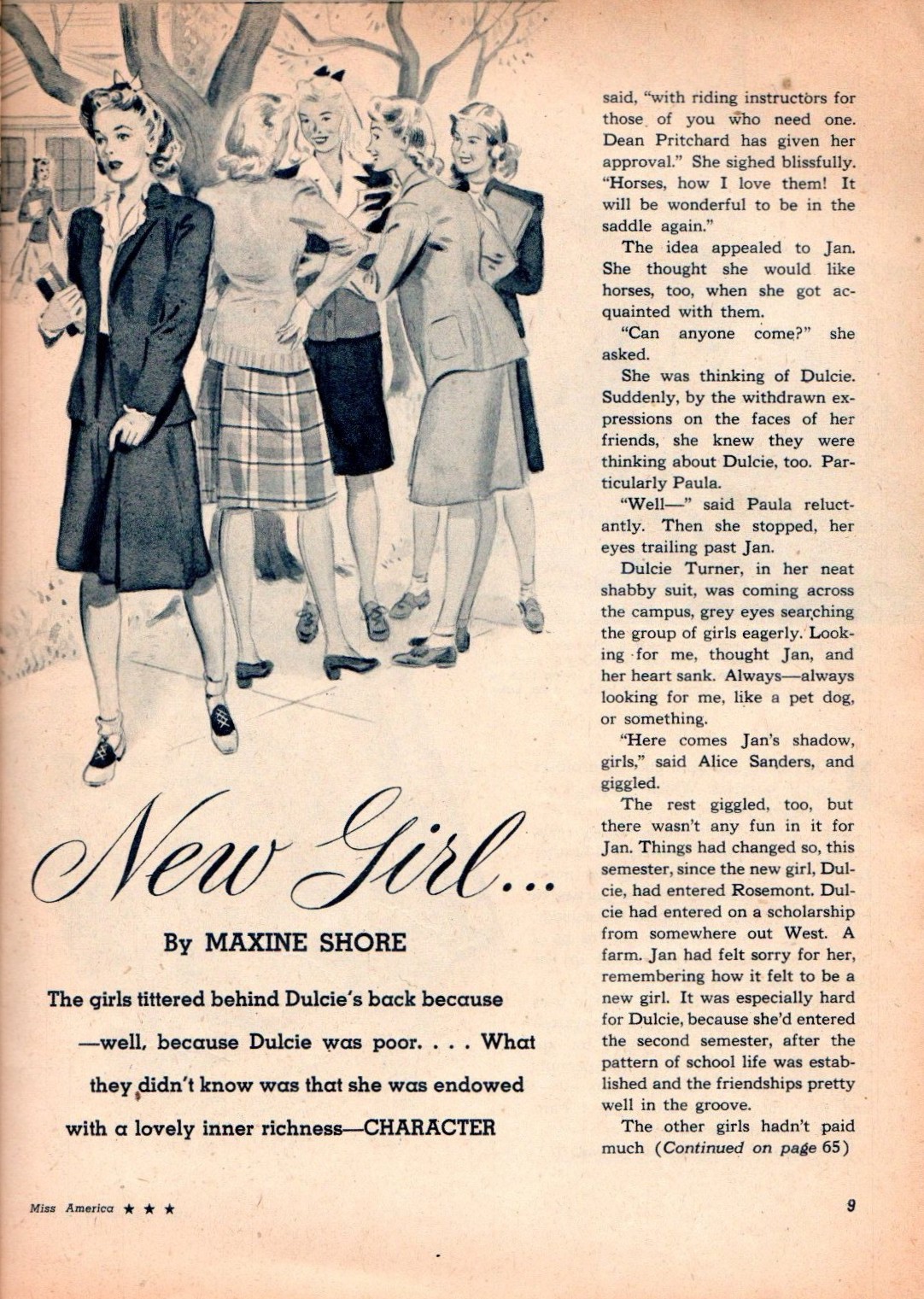 Read online Miss America Magazine comic -  Issue #5 - 9