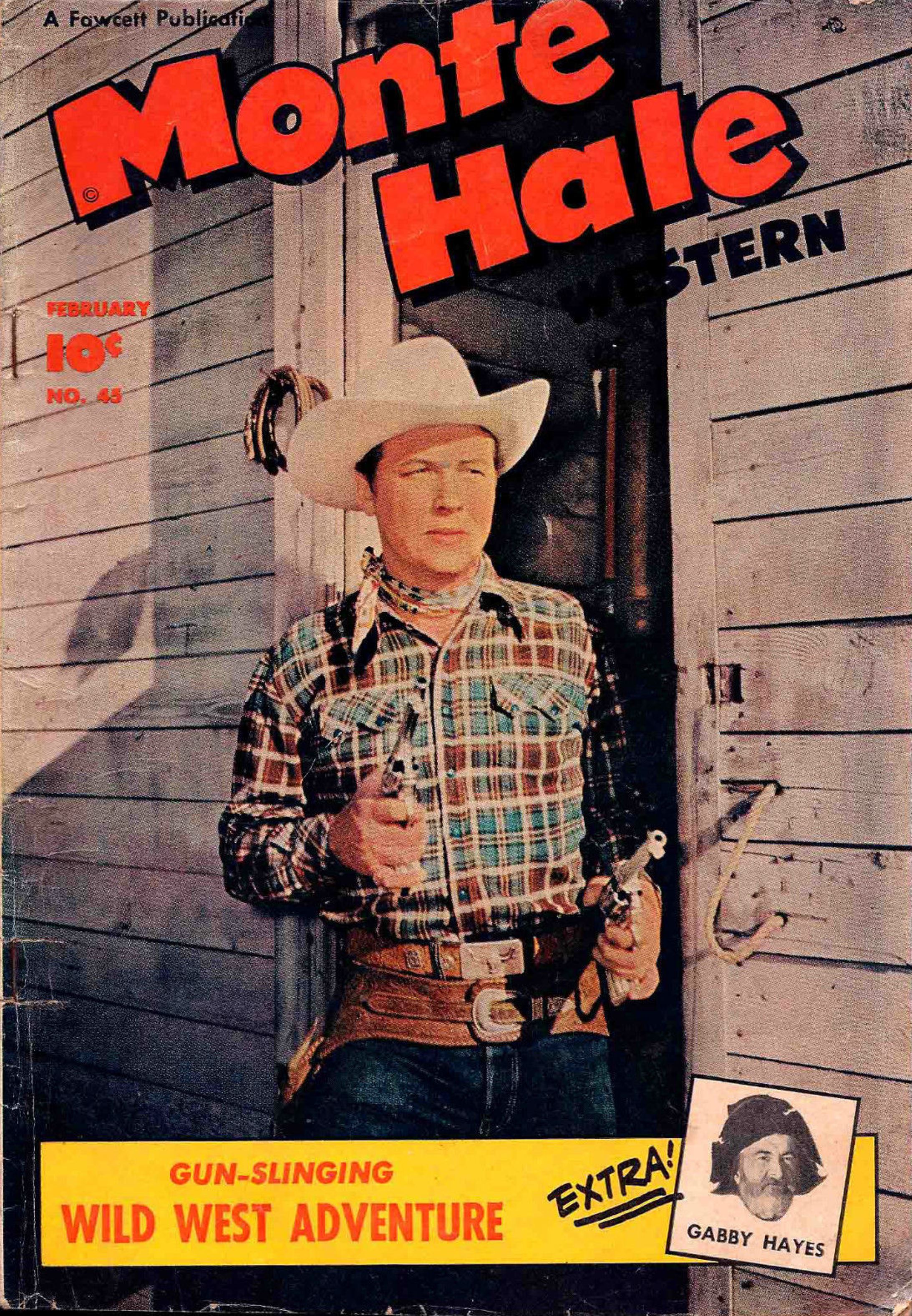 Read online Monte Hale Western comic -  Issue #45 - 1