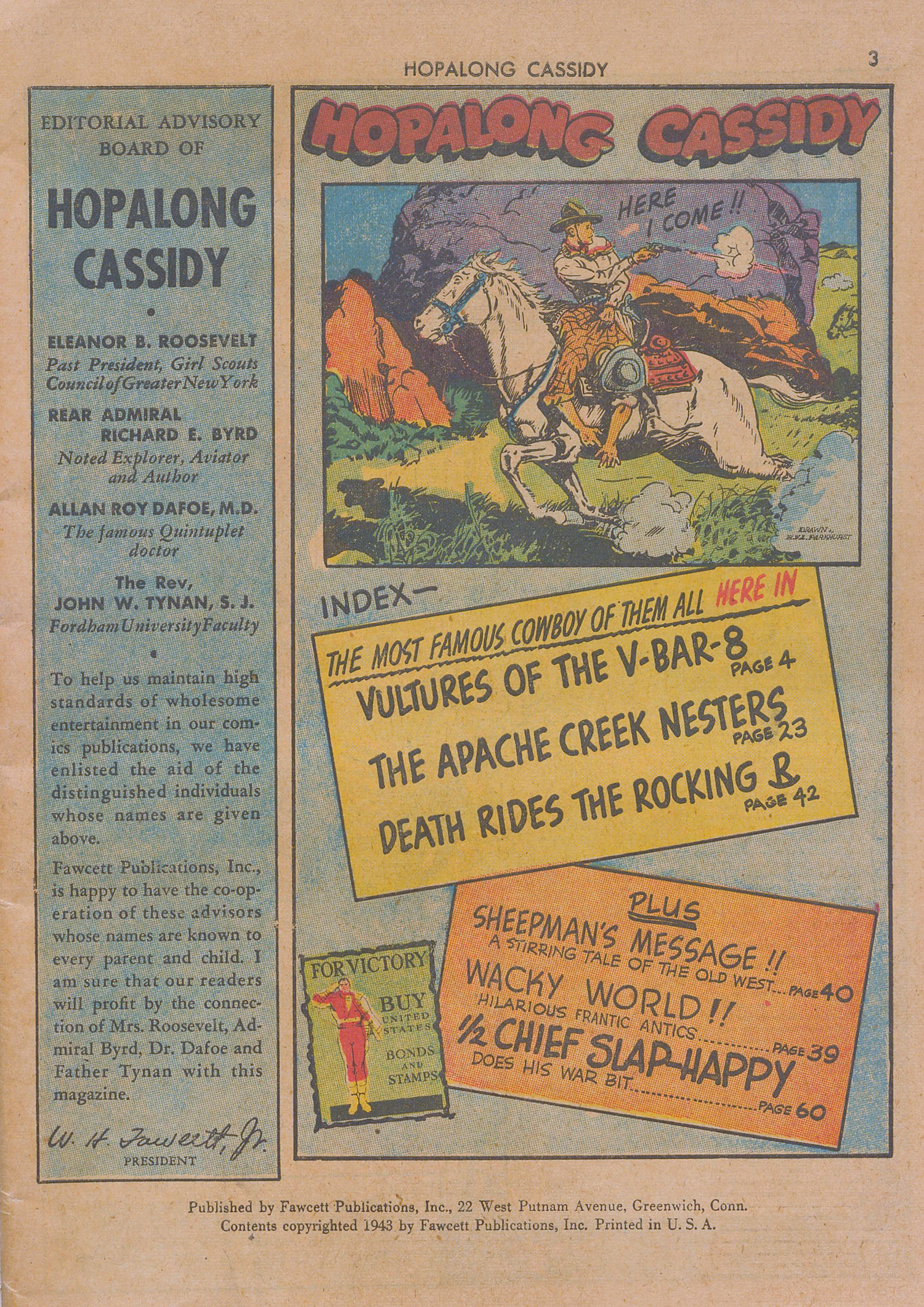 Read online Hopalong Cassidy comic -  Issue #1 - 3