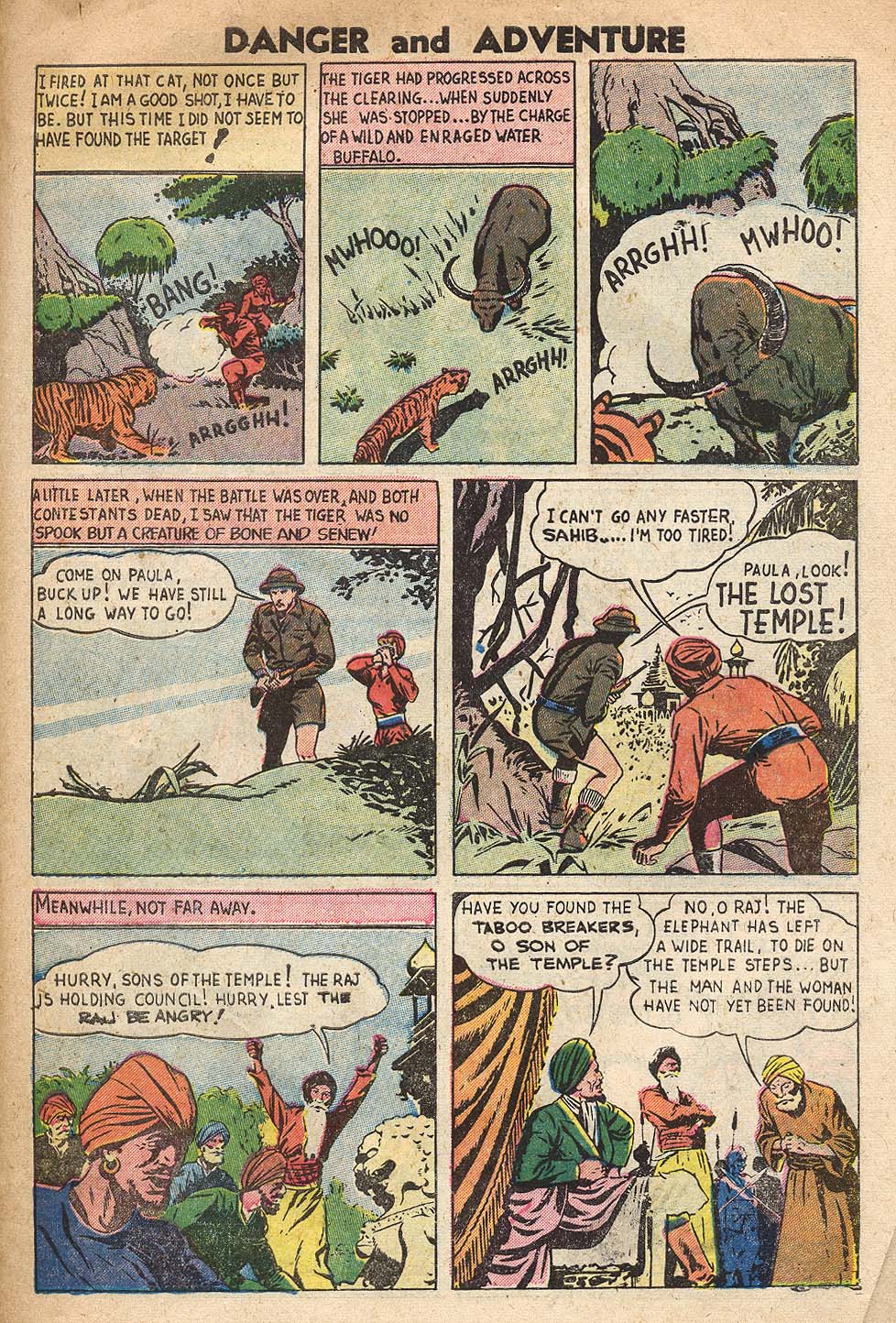 Read online Danger and Adventure comic -  Issue #25 - 27